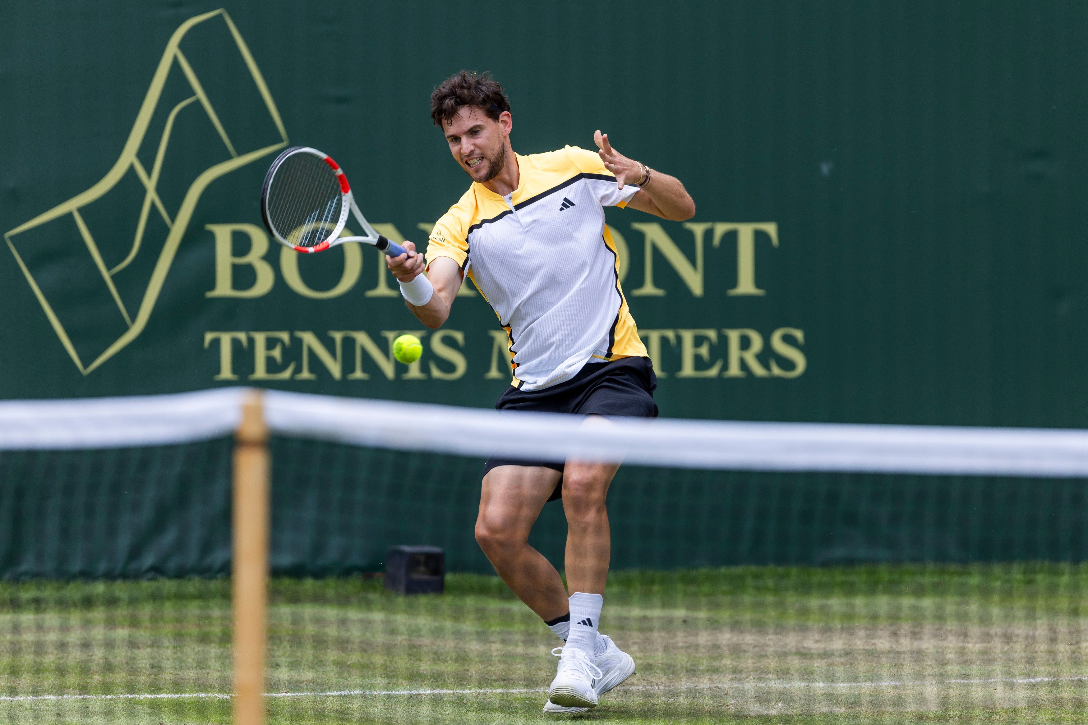 Dominic Thiem gegen die Nummer 40 der Weltrangliste Gael Monfils.