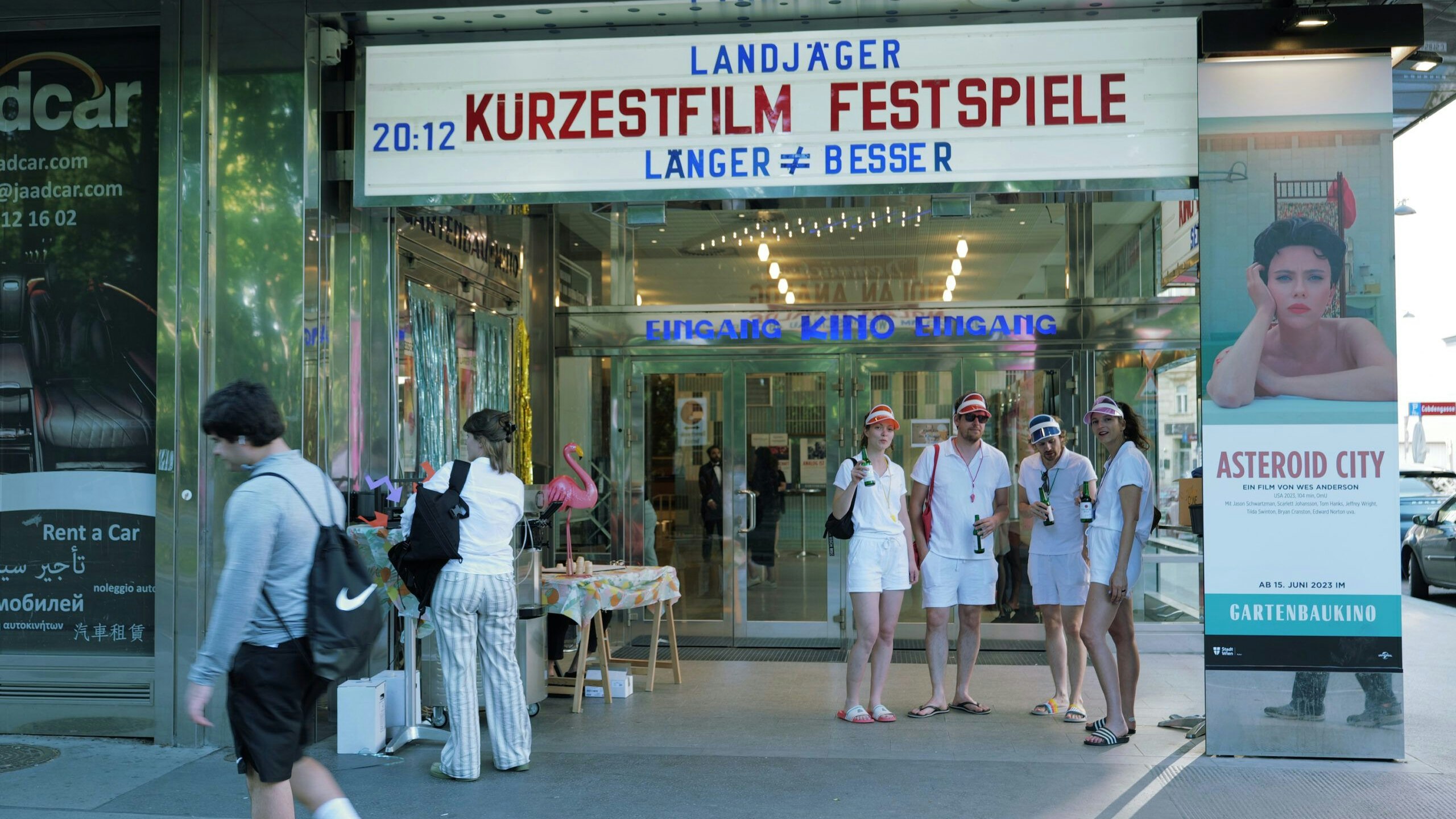 Am Donnerstag finden die "Kürzestfilm Festspiele“ im Gartenbaukino statt.