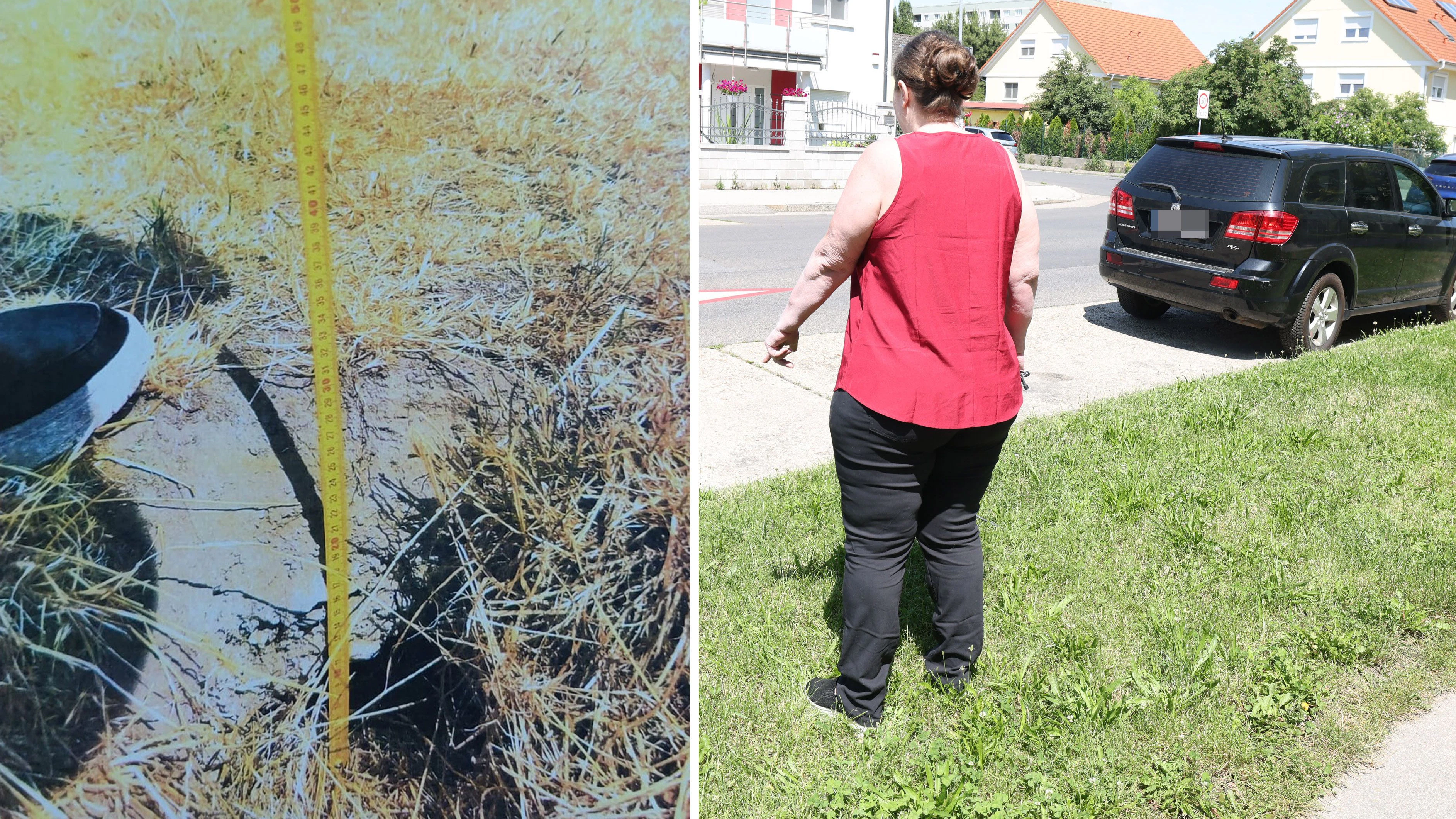 Wienerin stürzt in 30 cm tiefes Loch, verklagt Stadt