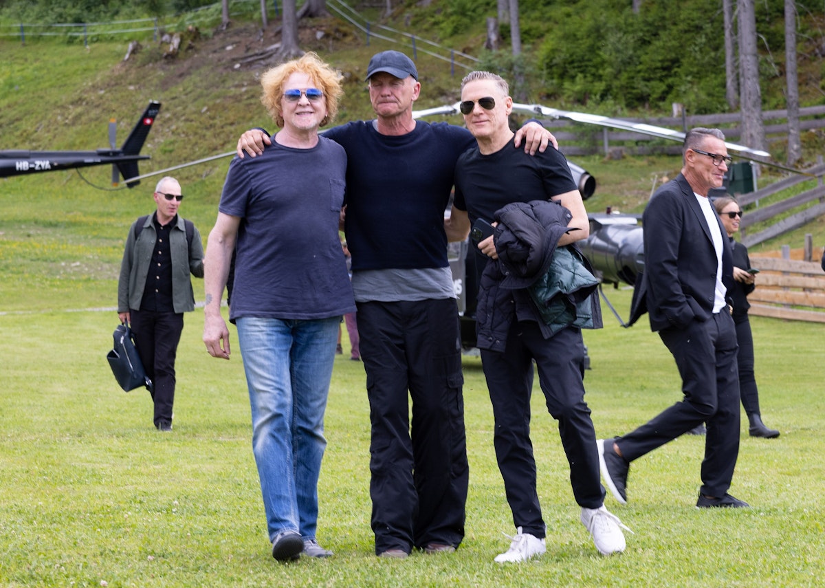 Simply Red-Frontman Mick Hucknall, Sting und Bryan Adams in Schladming