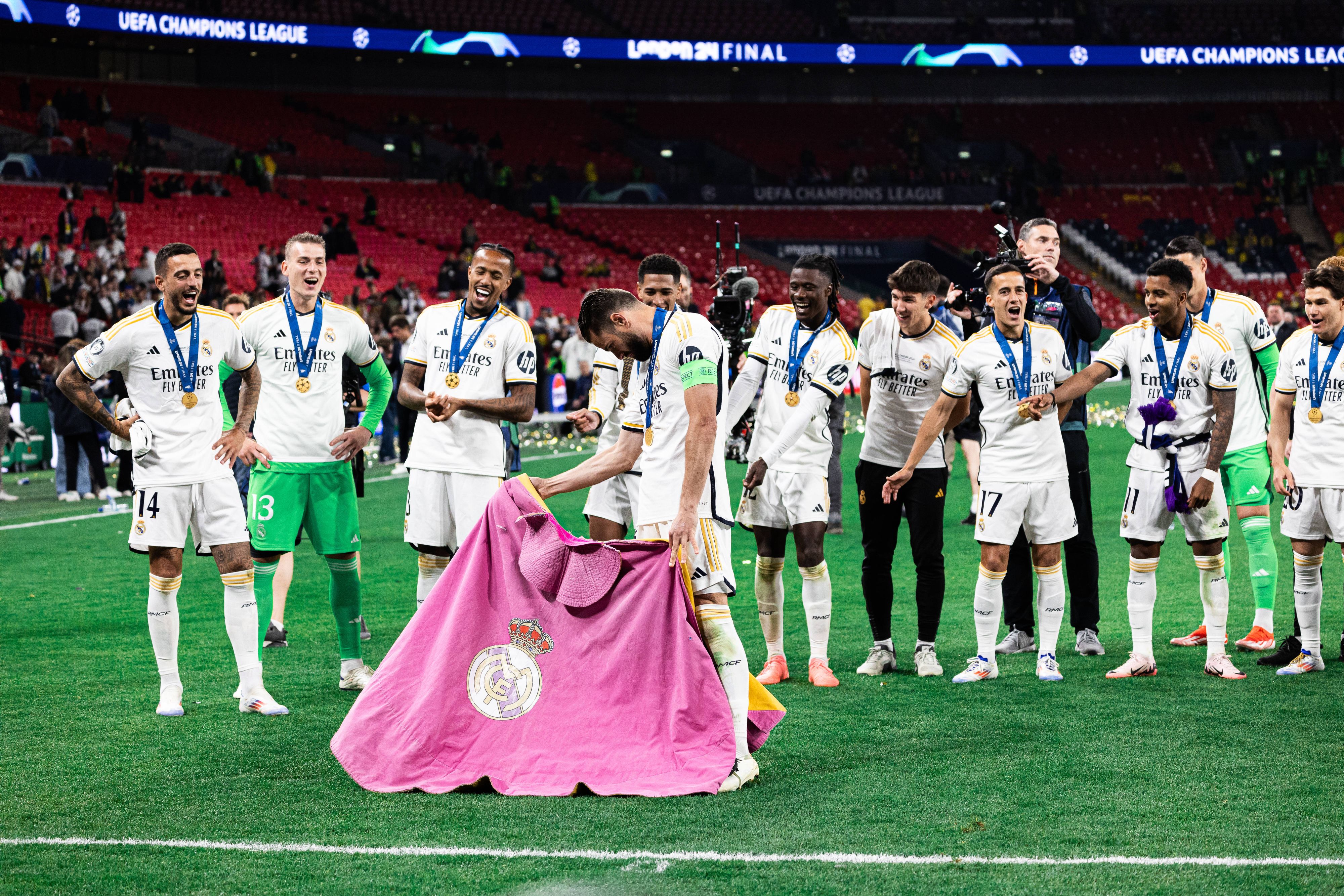 Nacho gewann mit Real im letzten Spiel als Kapitän die Champions League.