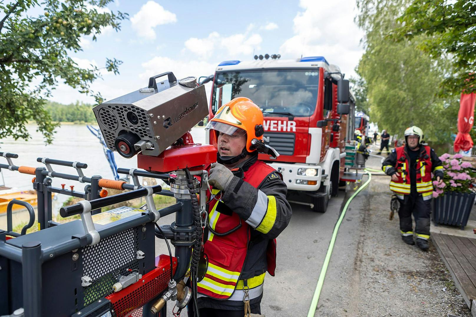 Ausflugslokal in Hollenburg bei Brand schwer beschädigt