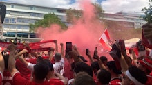 ÖFB-Fans starten Party vor Holland-Kracher