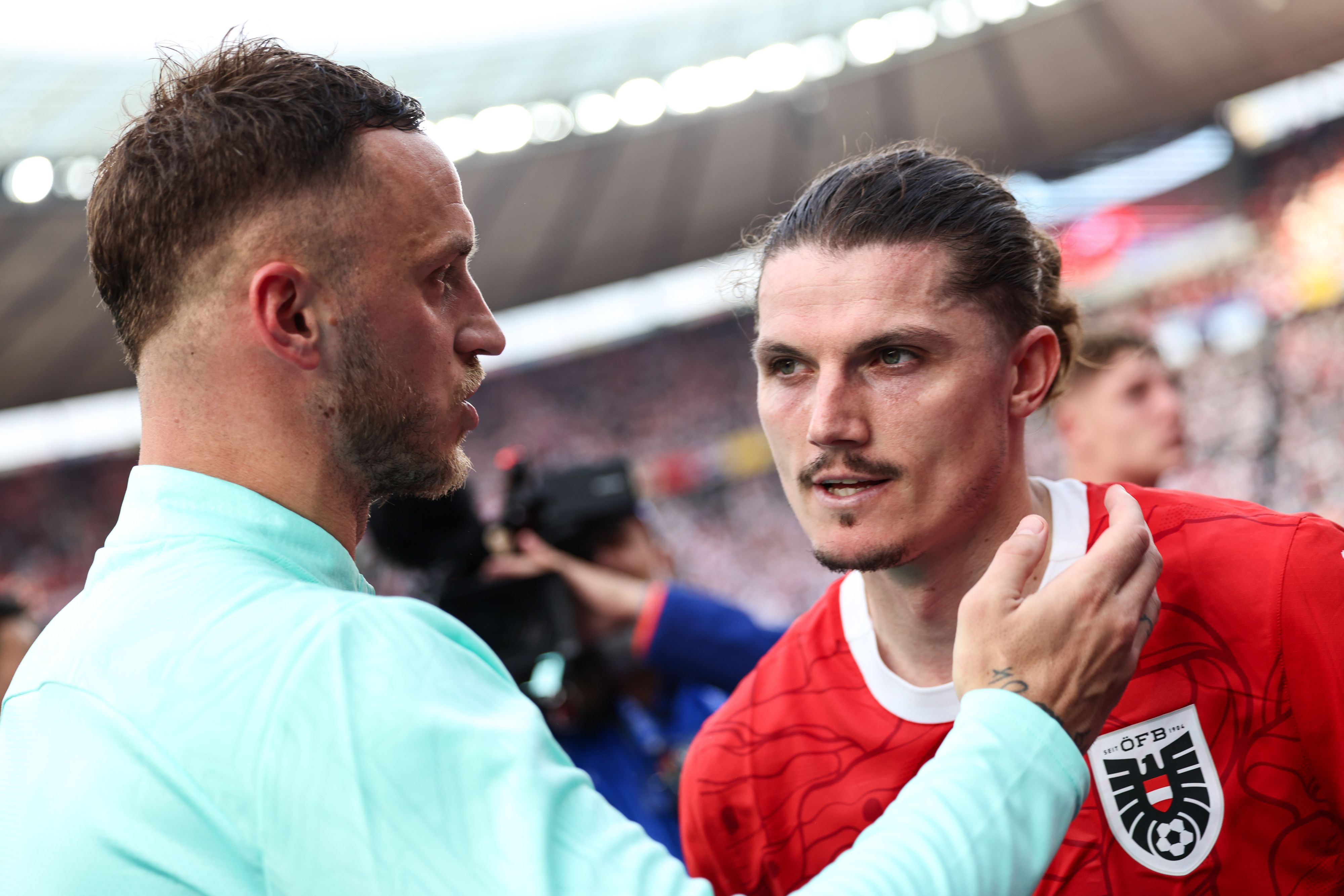 Marcel Sabitzer und Co. sind mit einem Bein im Achtelfinale.