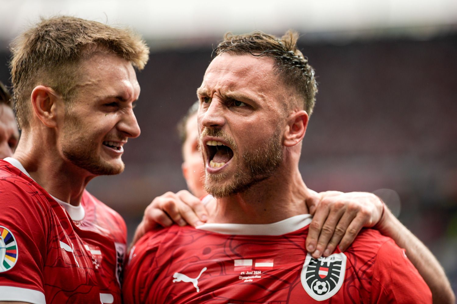 ÖFB-Star Marko Arnautovic führt das Team als Kapitän aufs Feld. 