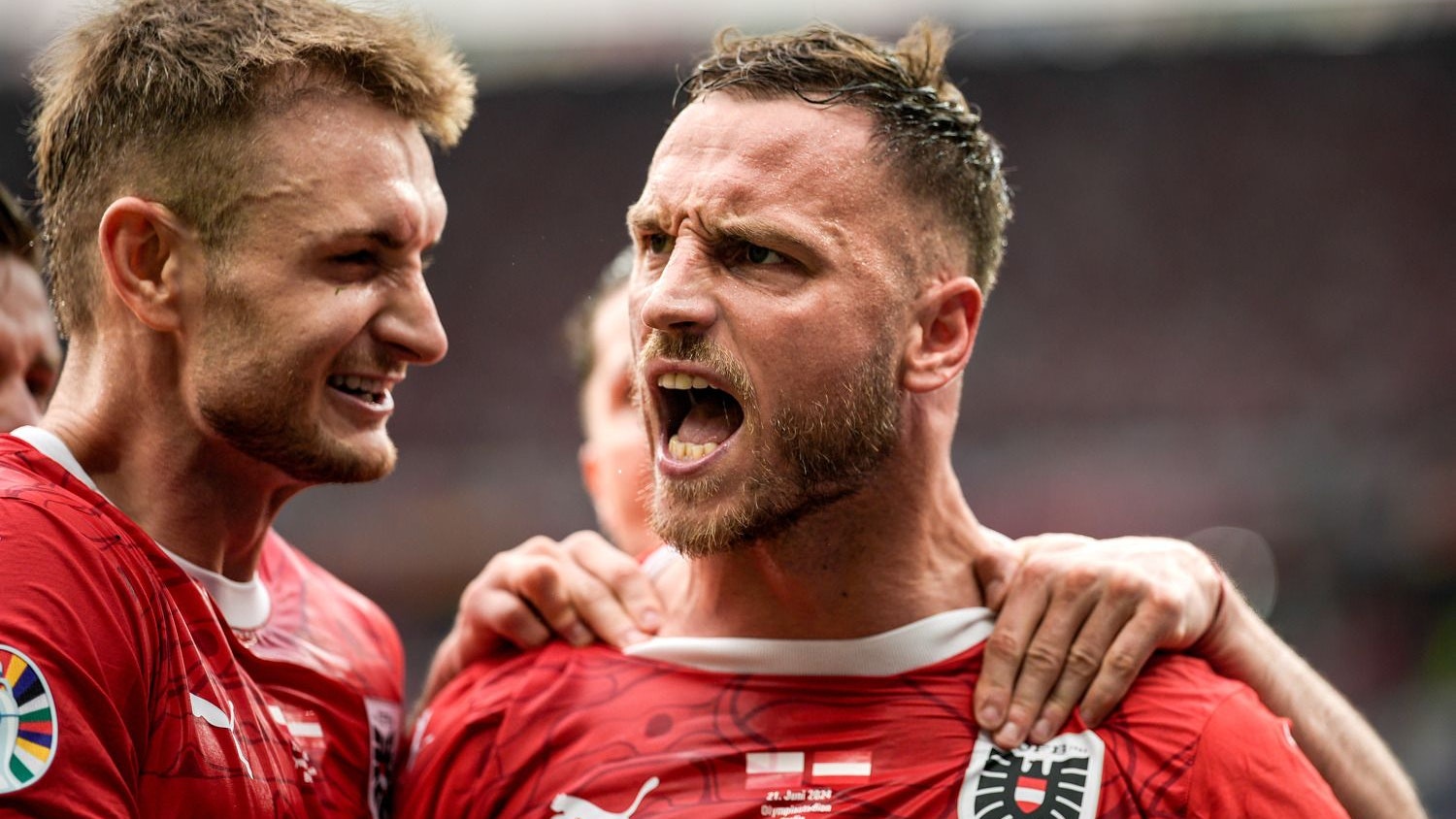 ÖFB-Star Marko Arnautovic führt das Team als Kapitän aufs Feld. 