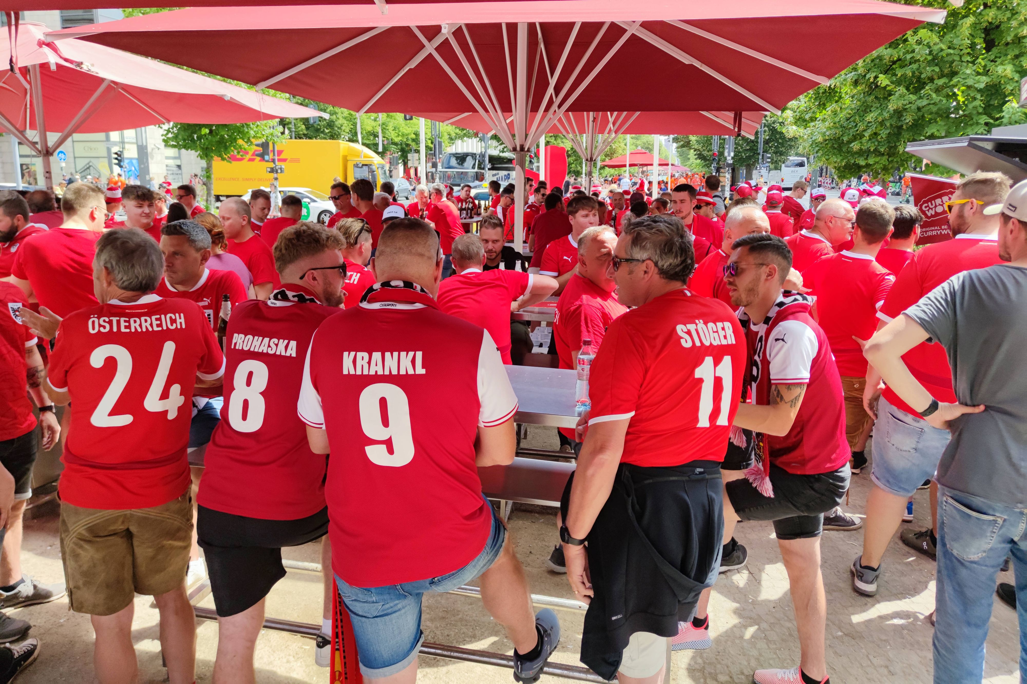 Die ÖFB-Fans freuen sich auf den Kracher gegen Holland