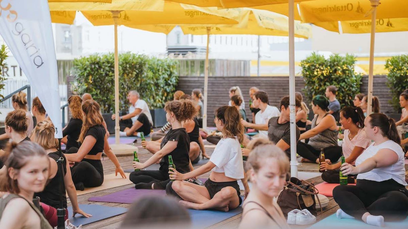 Ottakringer Bierfest startet jetzt mit Bier-Yoga