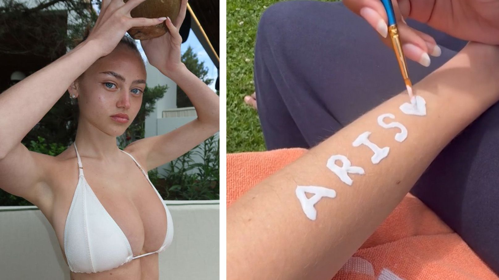 Leni Klum ist ganz verliebt in ihren Aris.