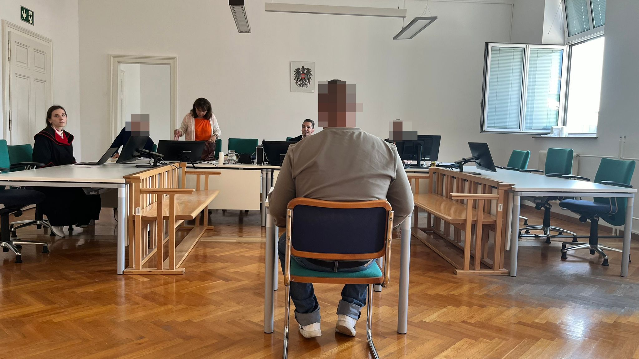 Der angeklagte Ungar (36) kam ohne Anwalt – und bekannte sich teilweise schuldig.