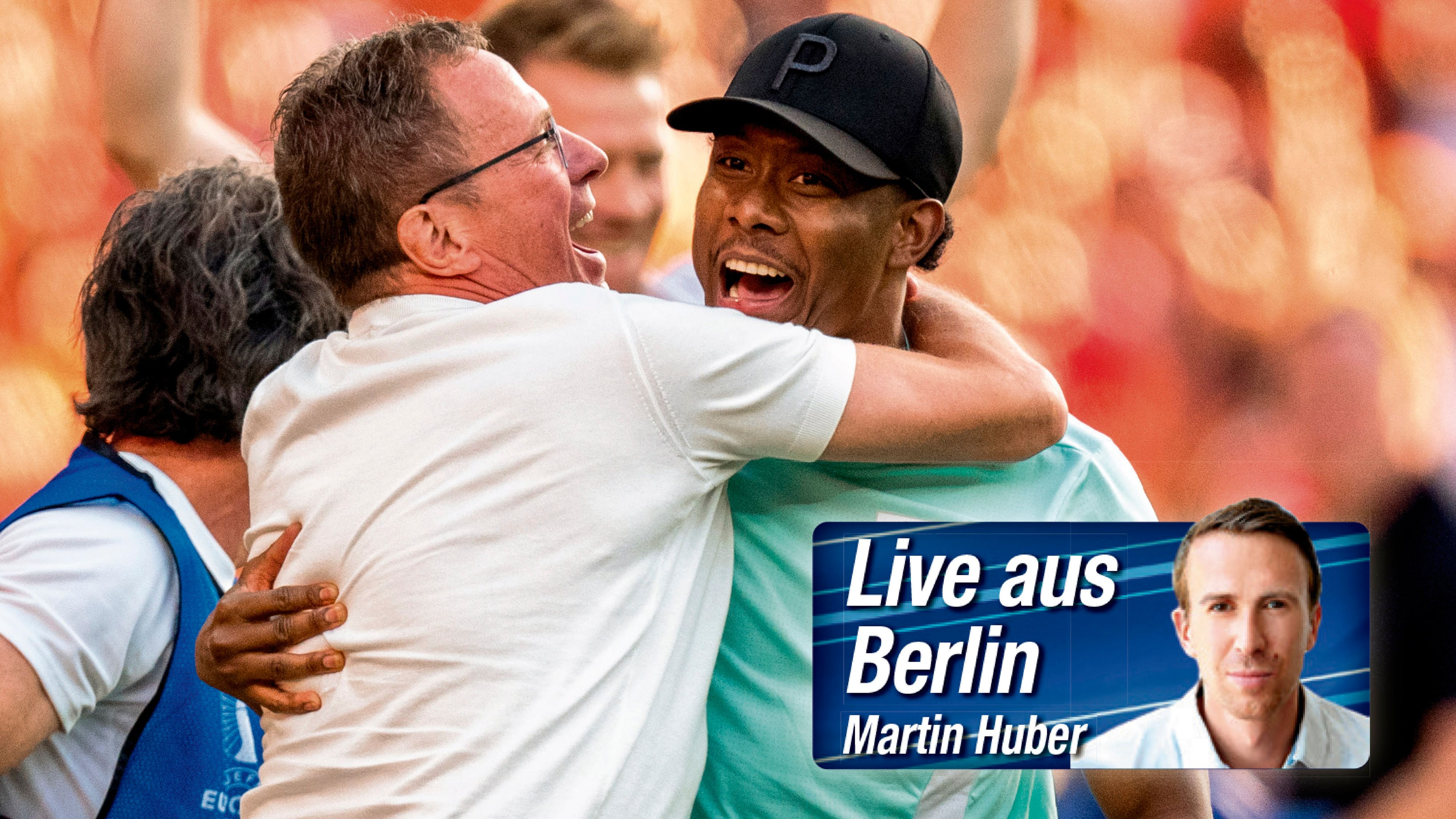 Rangnick feiert mit Alaba: 