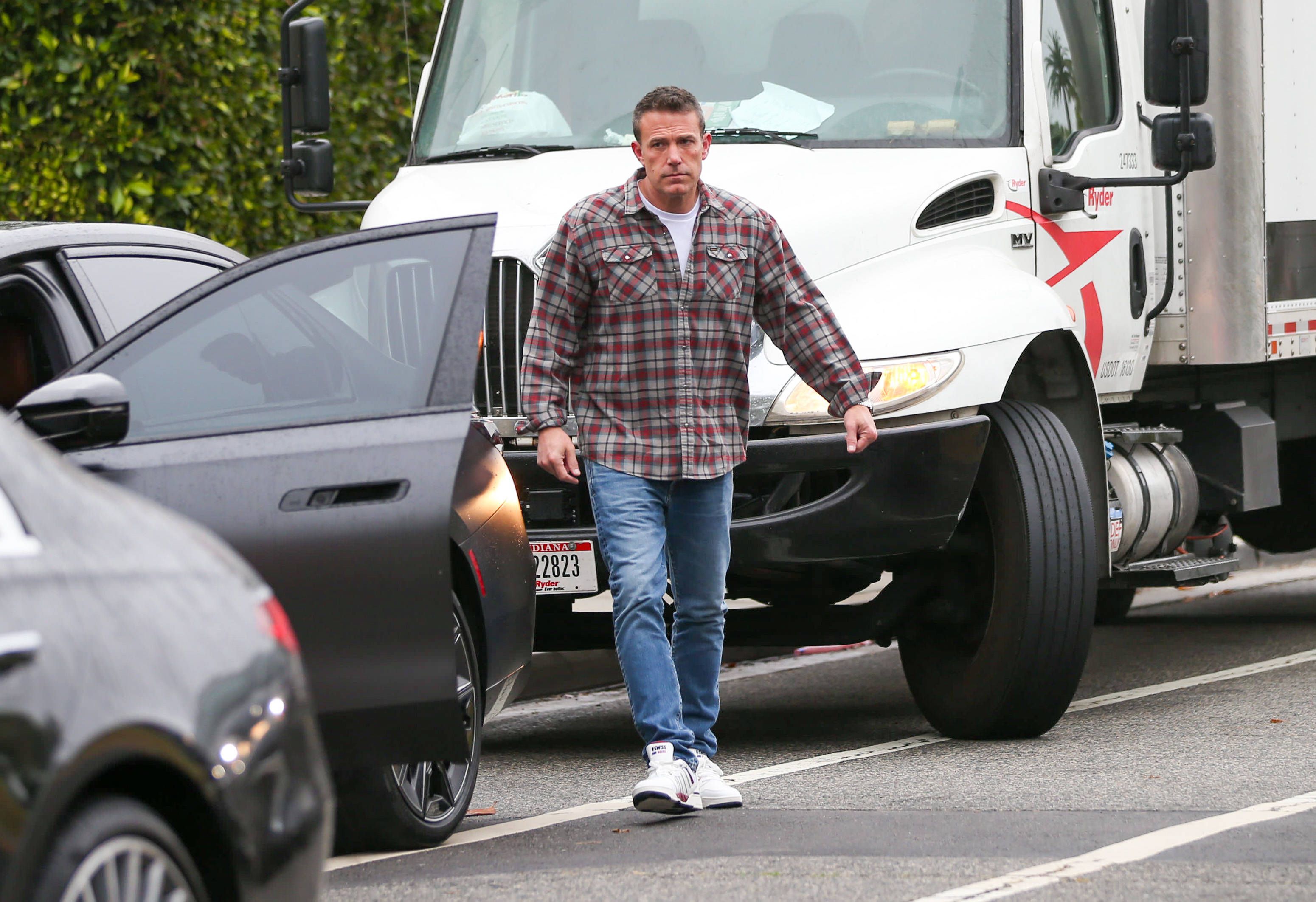 In Paparazzi-Shots wirkt Schauspieler Ben Affleck des Öfteren entnervt.