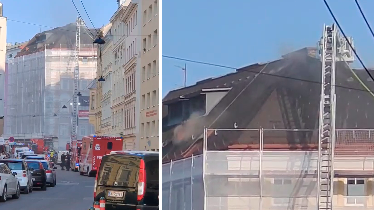 Brand im Herz-Jesu-Krankenhaus im 3. Wiener Gemeindebezirk am 25. Juni 2024.