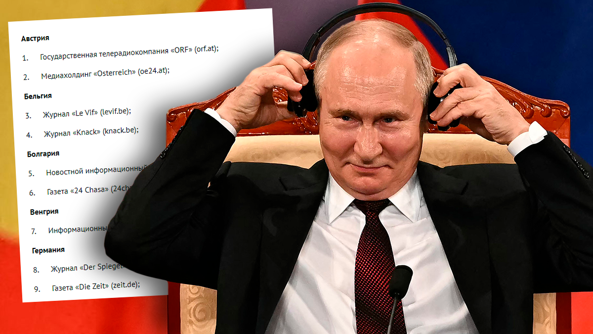 Wladimir Putin hat jetzt den Zensur-Hammer über 81 EU-Medien niederknallen lassen.