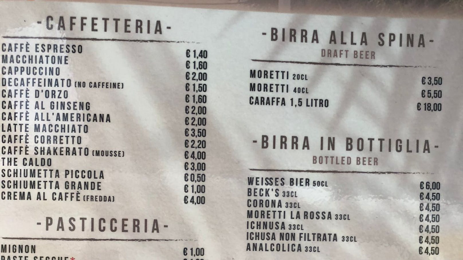 "In meinem Bezirk kostet der Kaffee knapp 4 Euro", so der Leser.