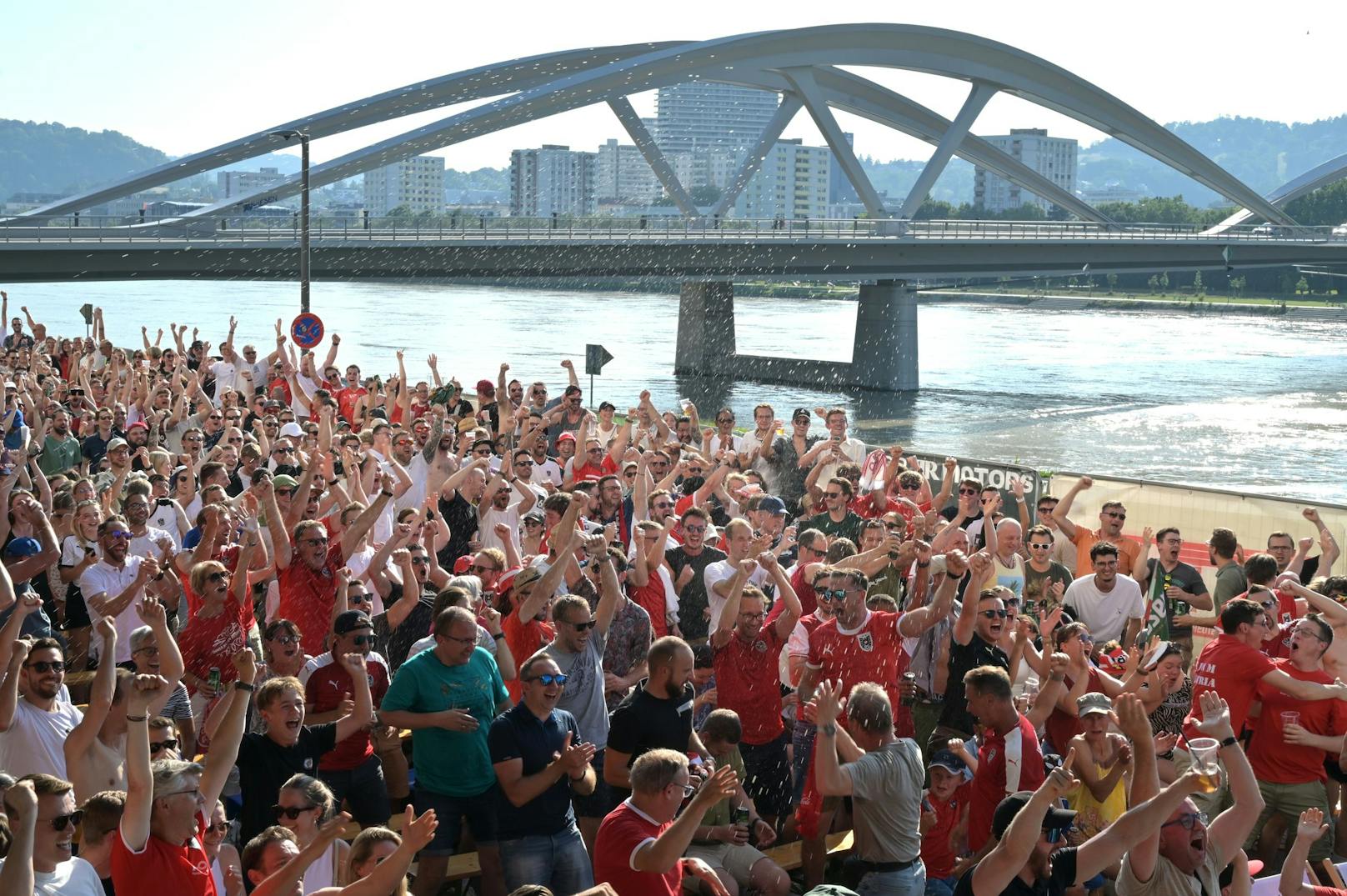 Unglaubliche Stimmung herrschte beim Sieg der ÖFB-Auswahl gegen die Niederlande.