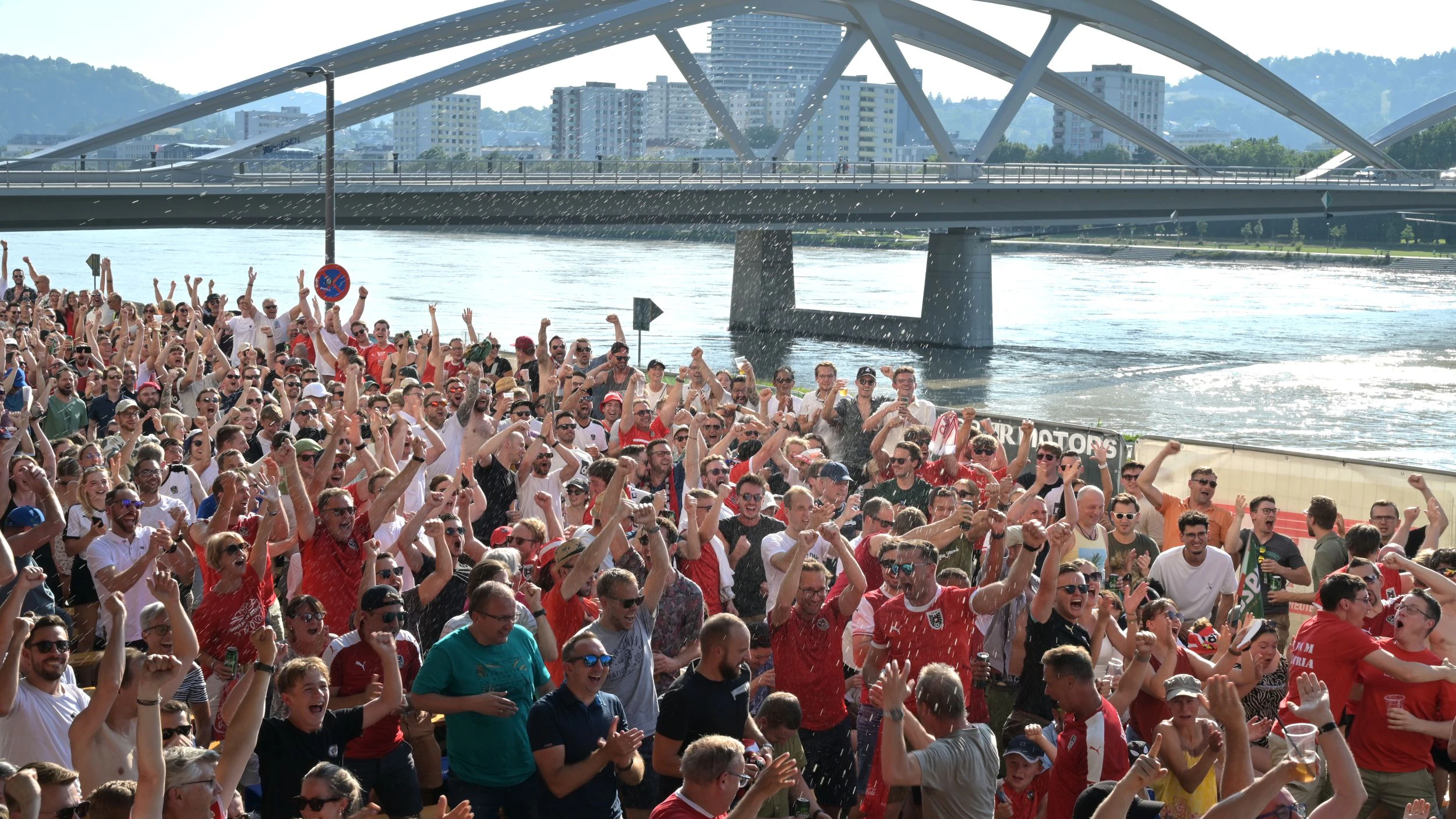 Unglaubliche Stimmung herrschte beim Sieg der ÖFB-Auswahl gegen die Niederlande.