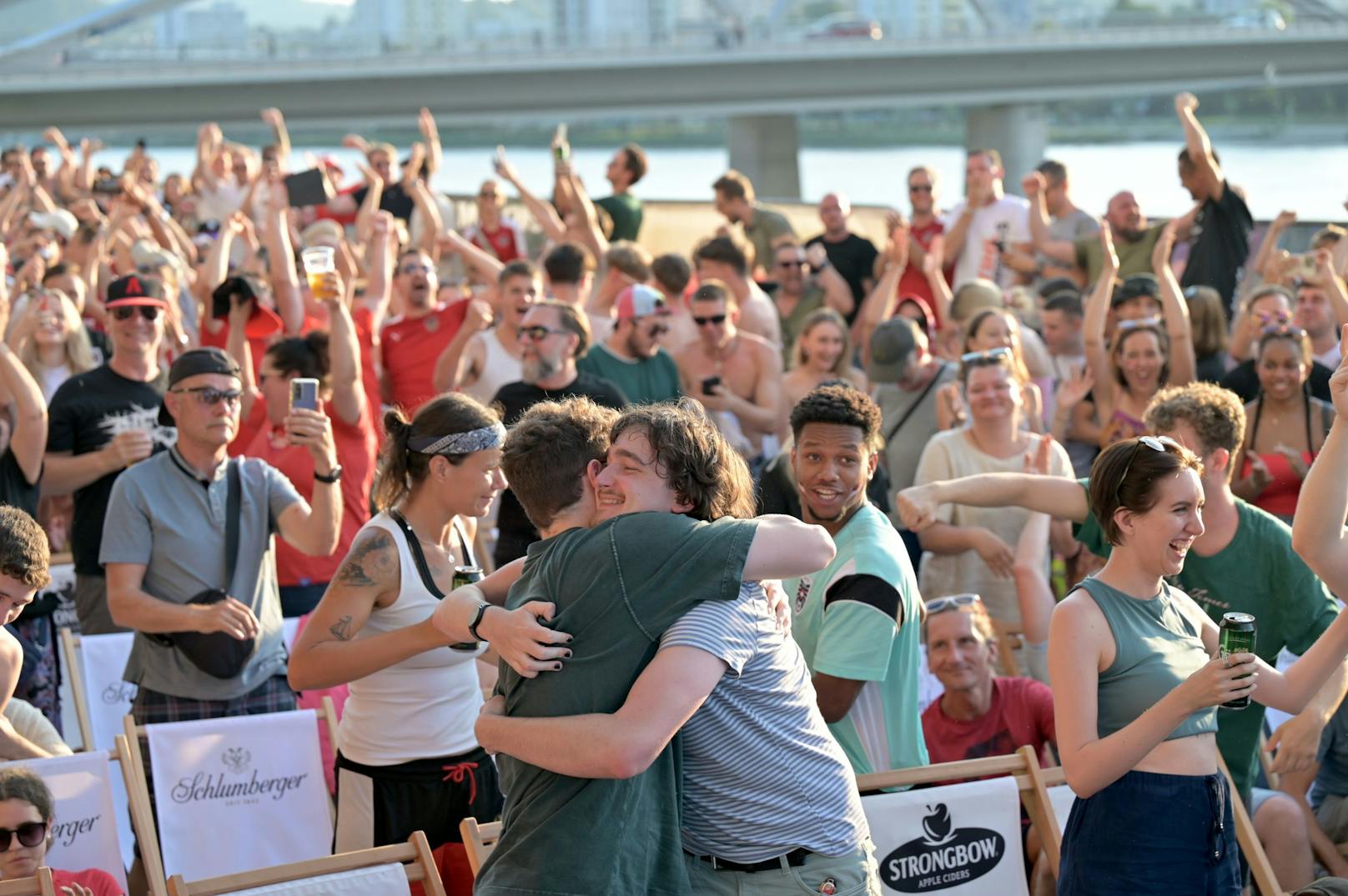 Unglaubliche Stimmung herrschte beim Sieg der ÖFB-Auswahl gegen die Niederlande.