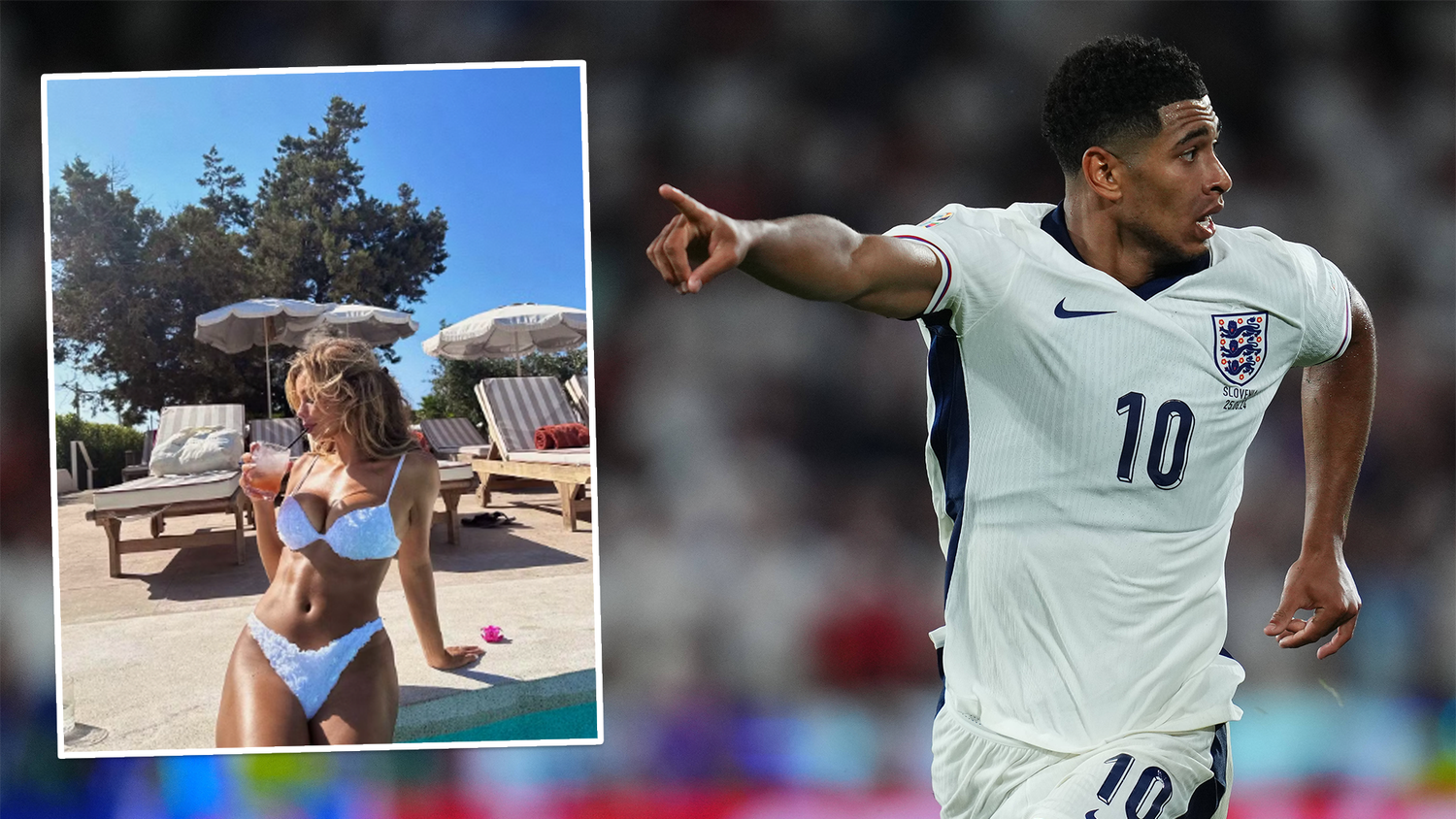 Die Beziehung zwischen Jude Bellingham und Laura Valk soll ein Schwindel sein.