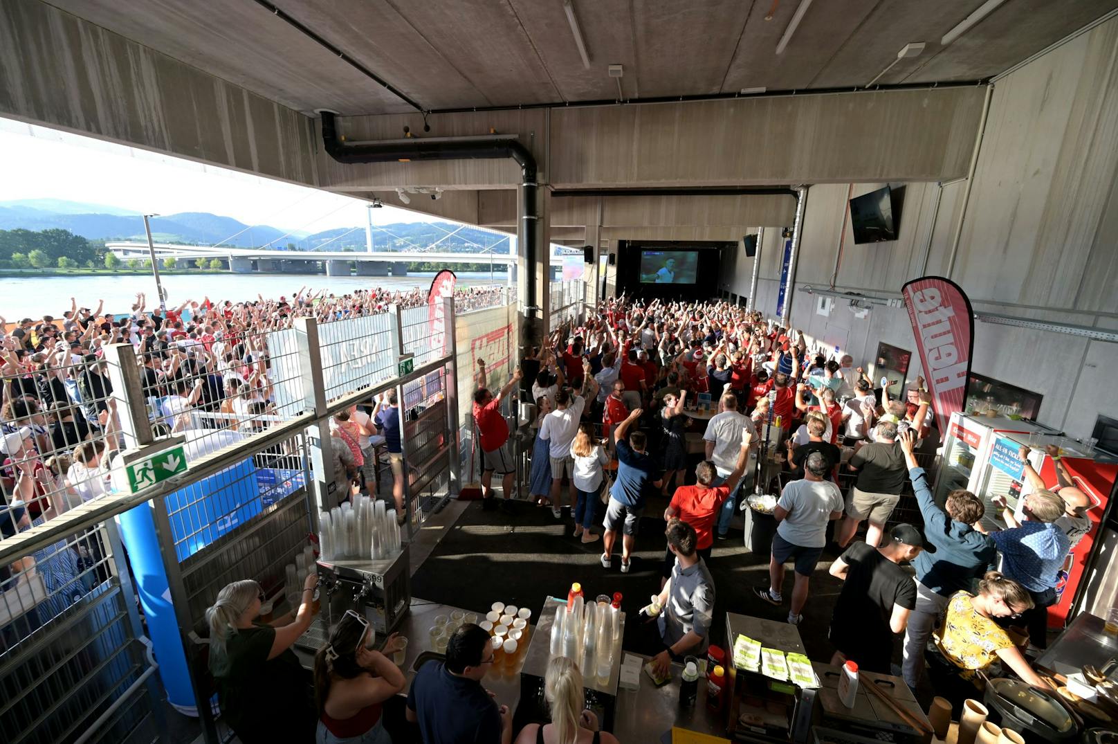 Unglaubliche Stimmung herrschte beim Sieg der ÖFB-Auswahl gegen die Niederlande.