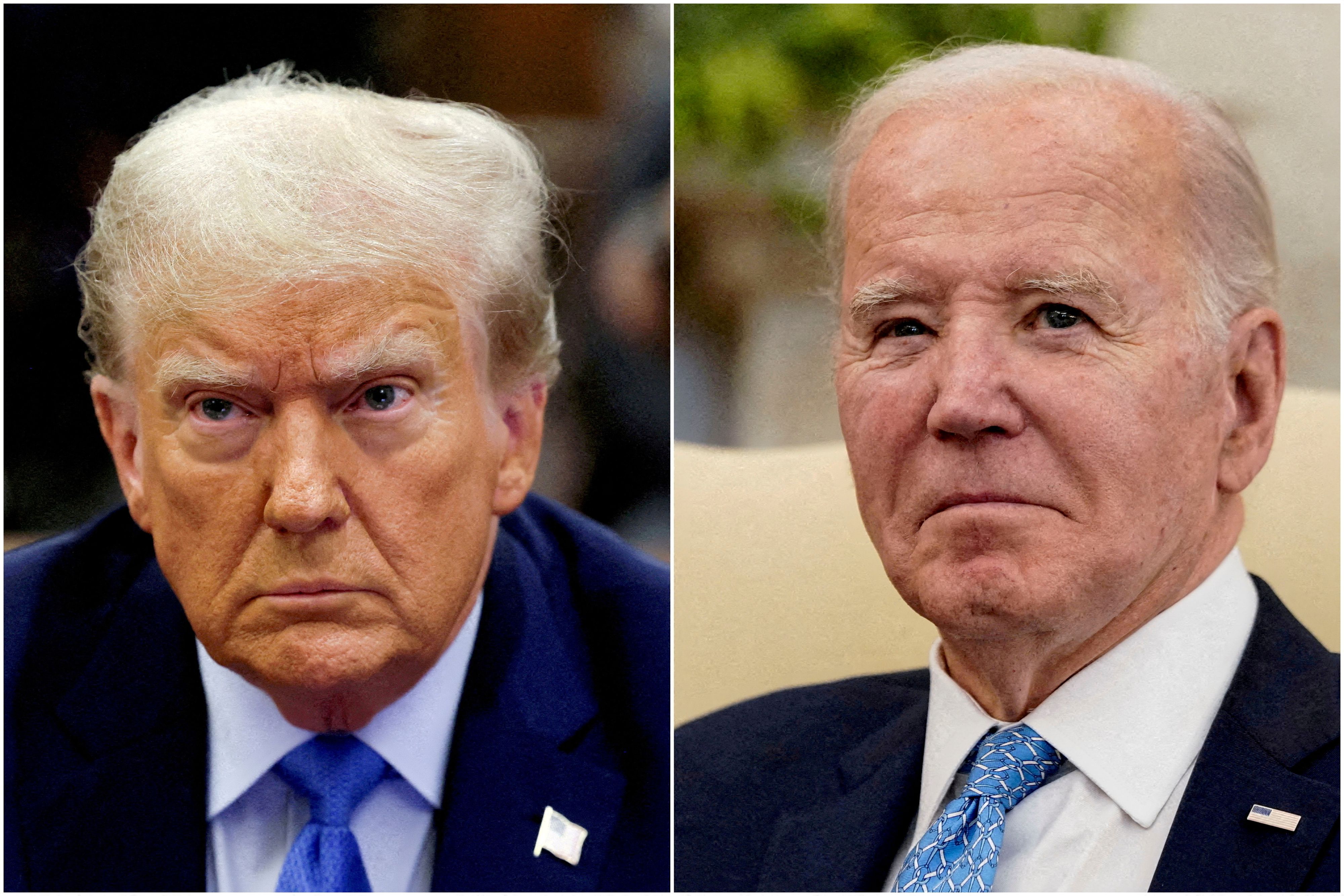 Joe Biden oder Donald Trump: Wer wird in der ersten TV-Debatte in der Nacht von Donnerstag auf Freitag das Rennen machen?