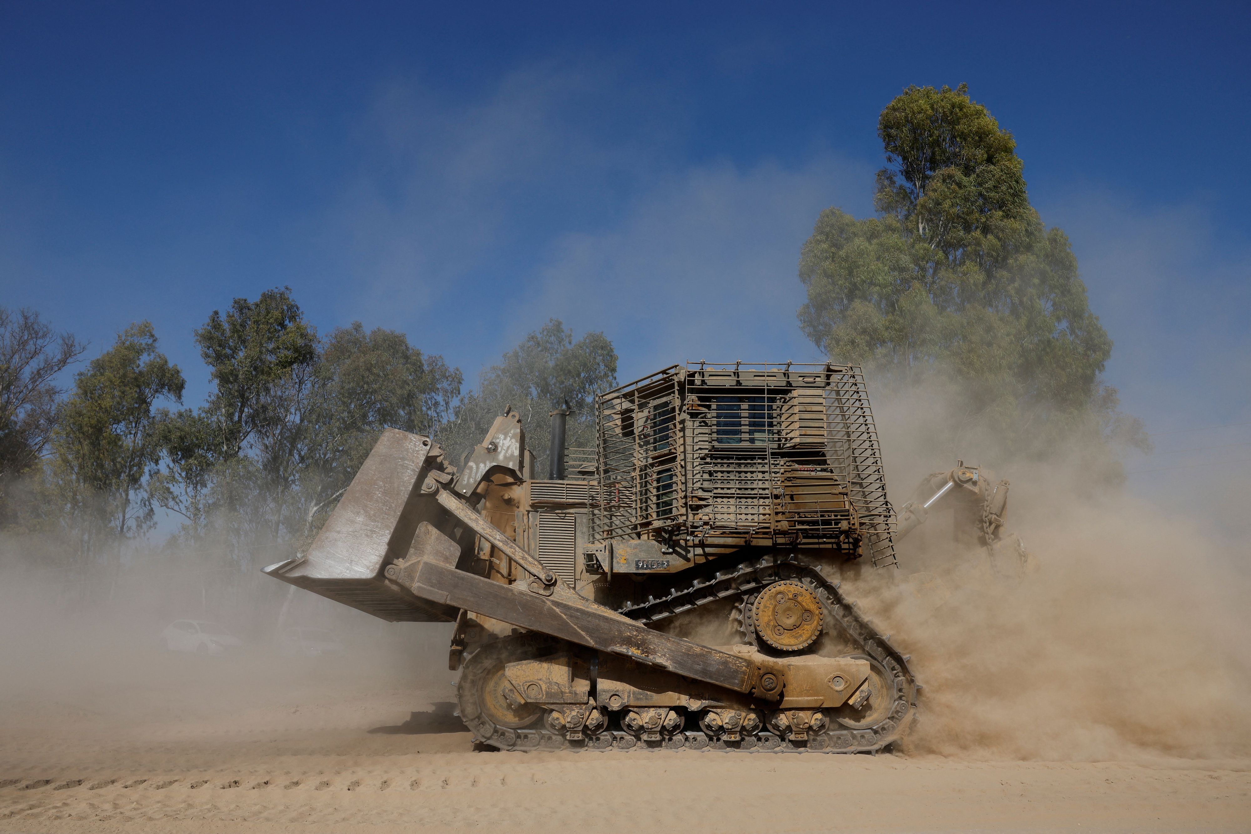 Die israelische Armee soll mit Bulldozern ein Dorf im Westjordanland abgerissen haben. (Symbolbild)