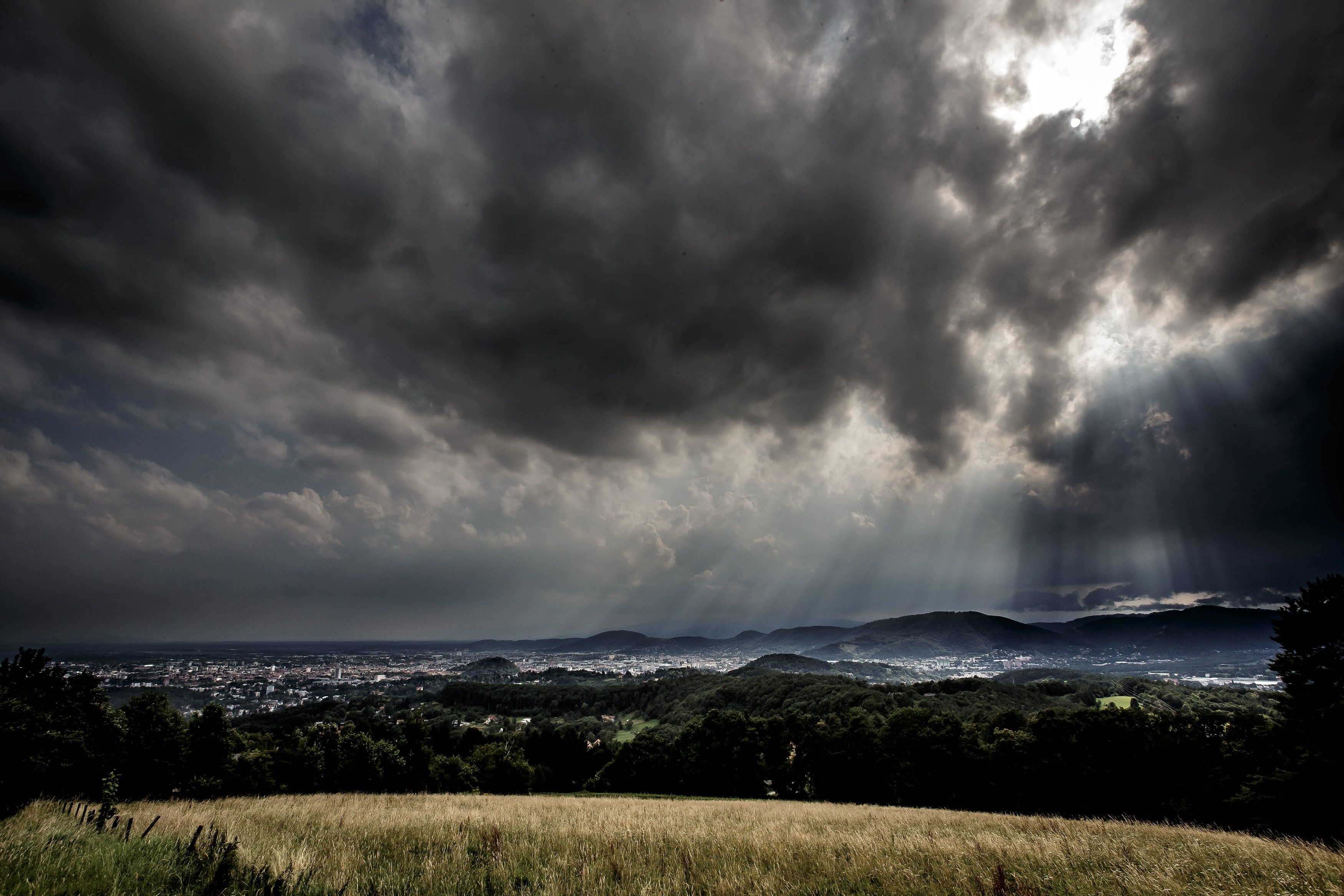 Österreich muss sich in den nächsten Tagen auf Gewitter einstellen.