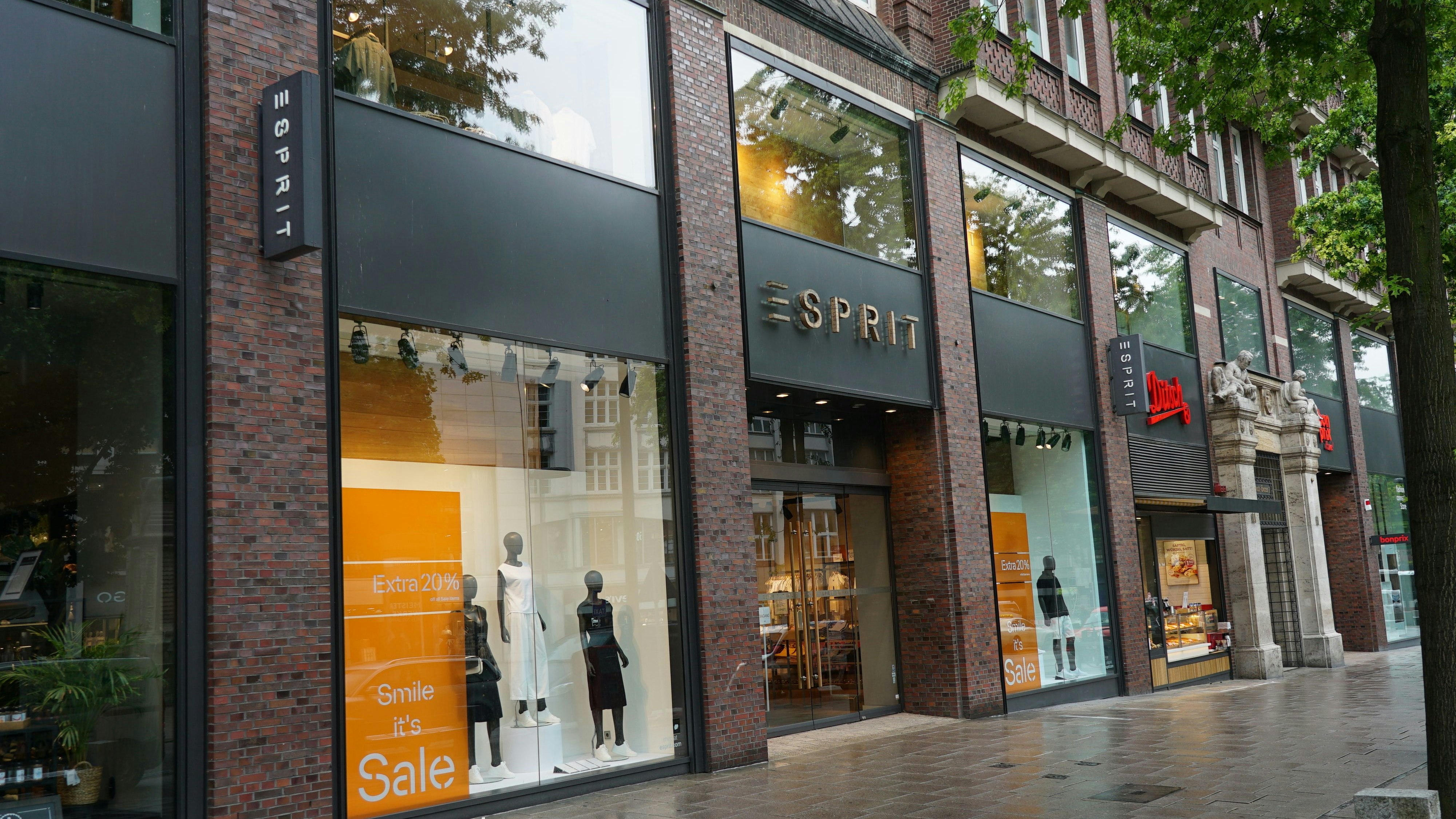 Die Modekette ist insolvent. 