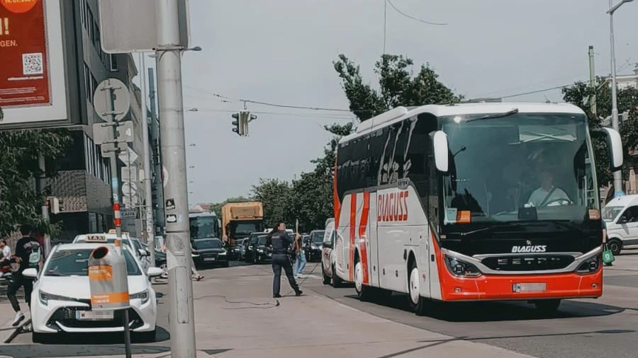 Stau-Chaos am Gürtel nach einem Stromleitungsgebrechen.