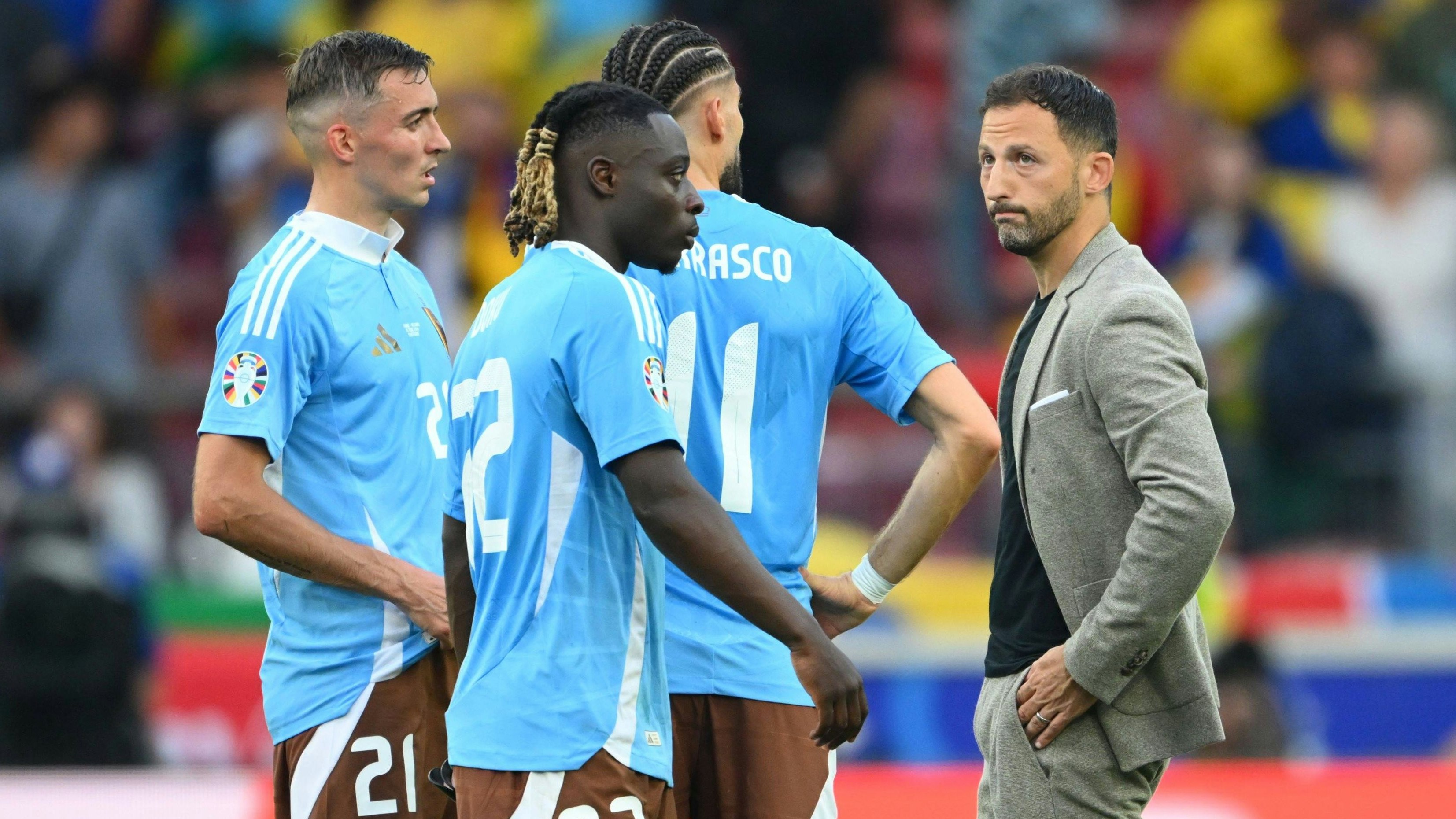 Belgien-Teamchef Domenico Tedesco. 