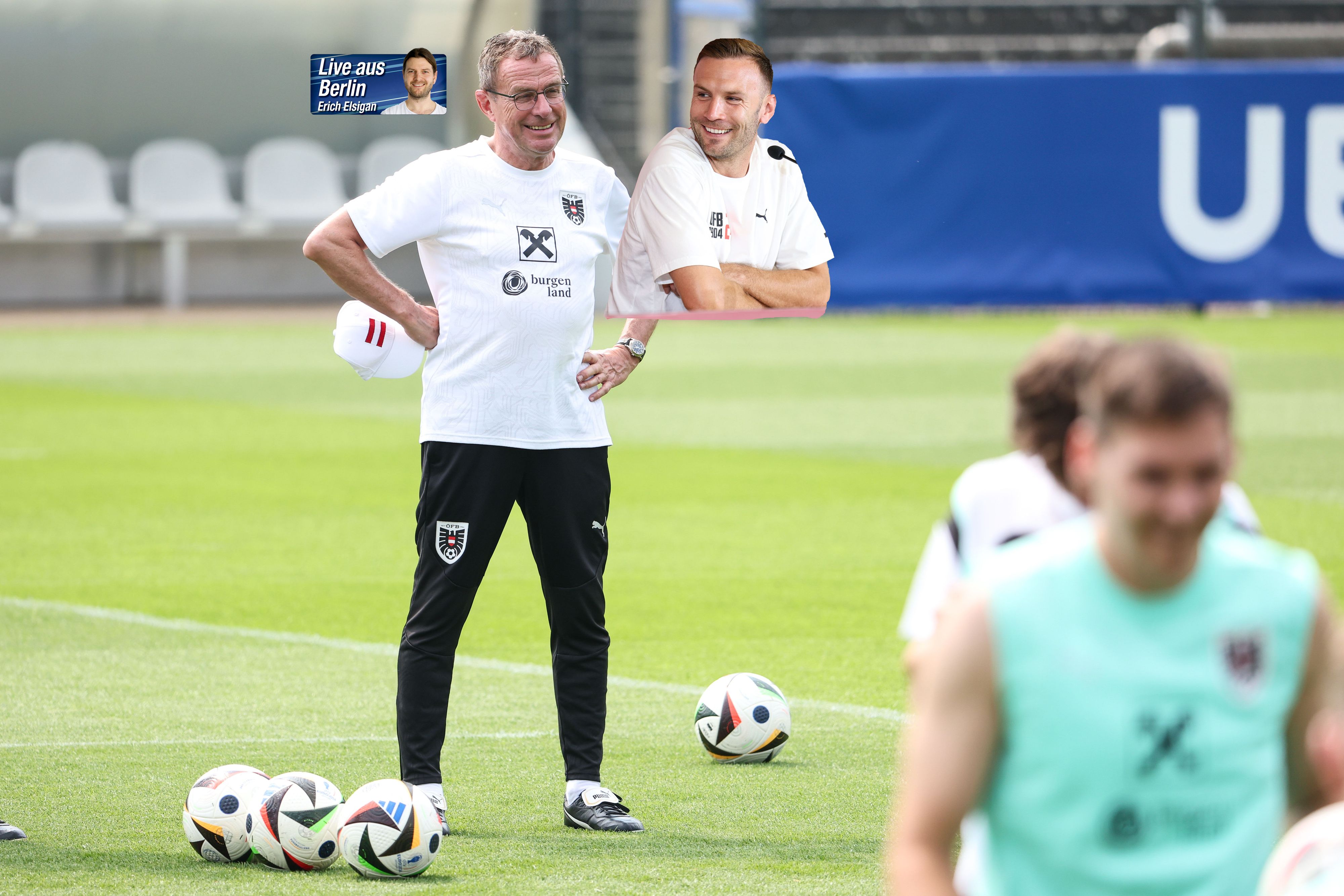 Andi Weimann (r.) und Co. wollen für Ralf Rangnick singen.