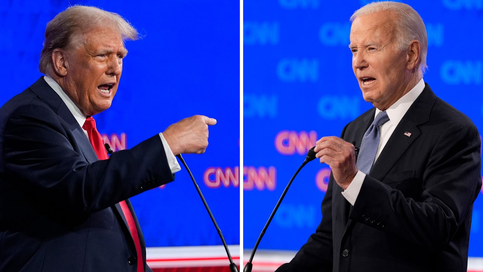 Trump vs. Biden: "Der alte Mann gegen den Hochstapler"