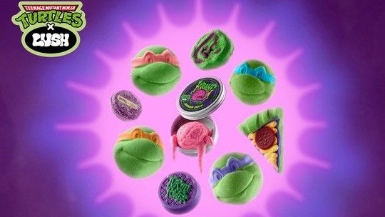 Lush x TMNT: Turtle Power für Bad und Dusche.