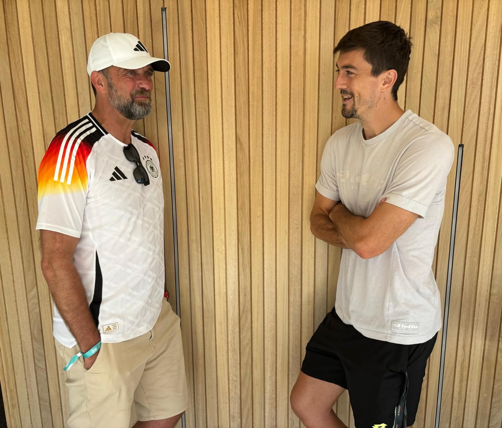 Klopp und Ofner im Austausch