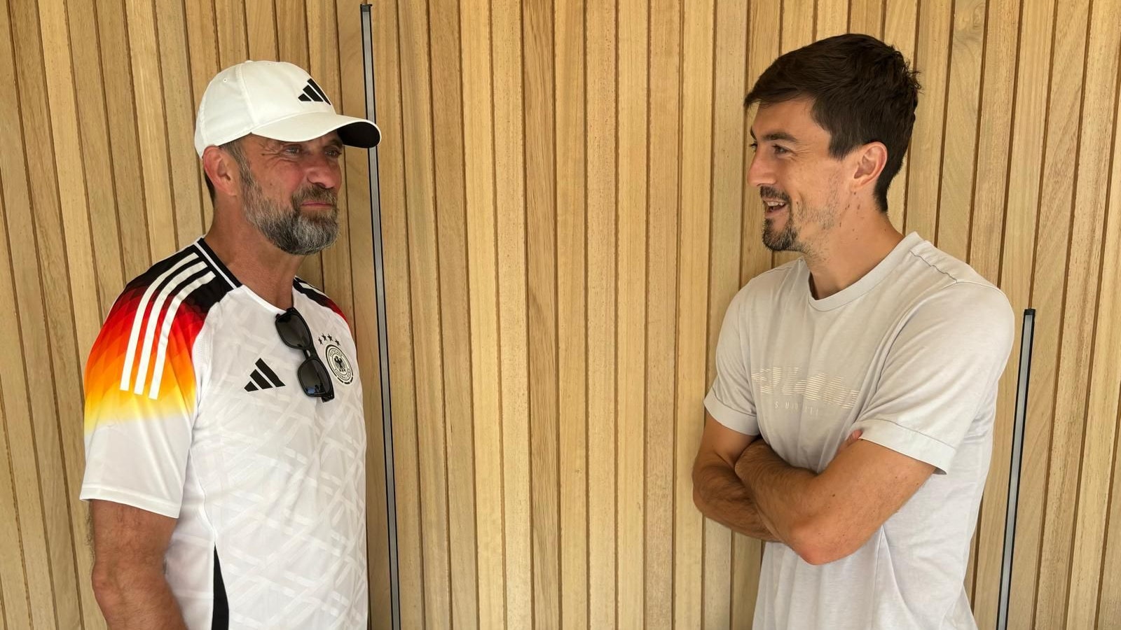 Klopp und Ofner im Austausch