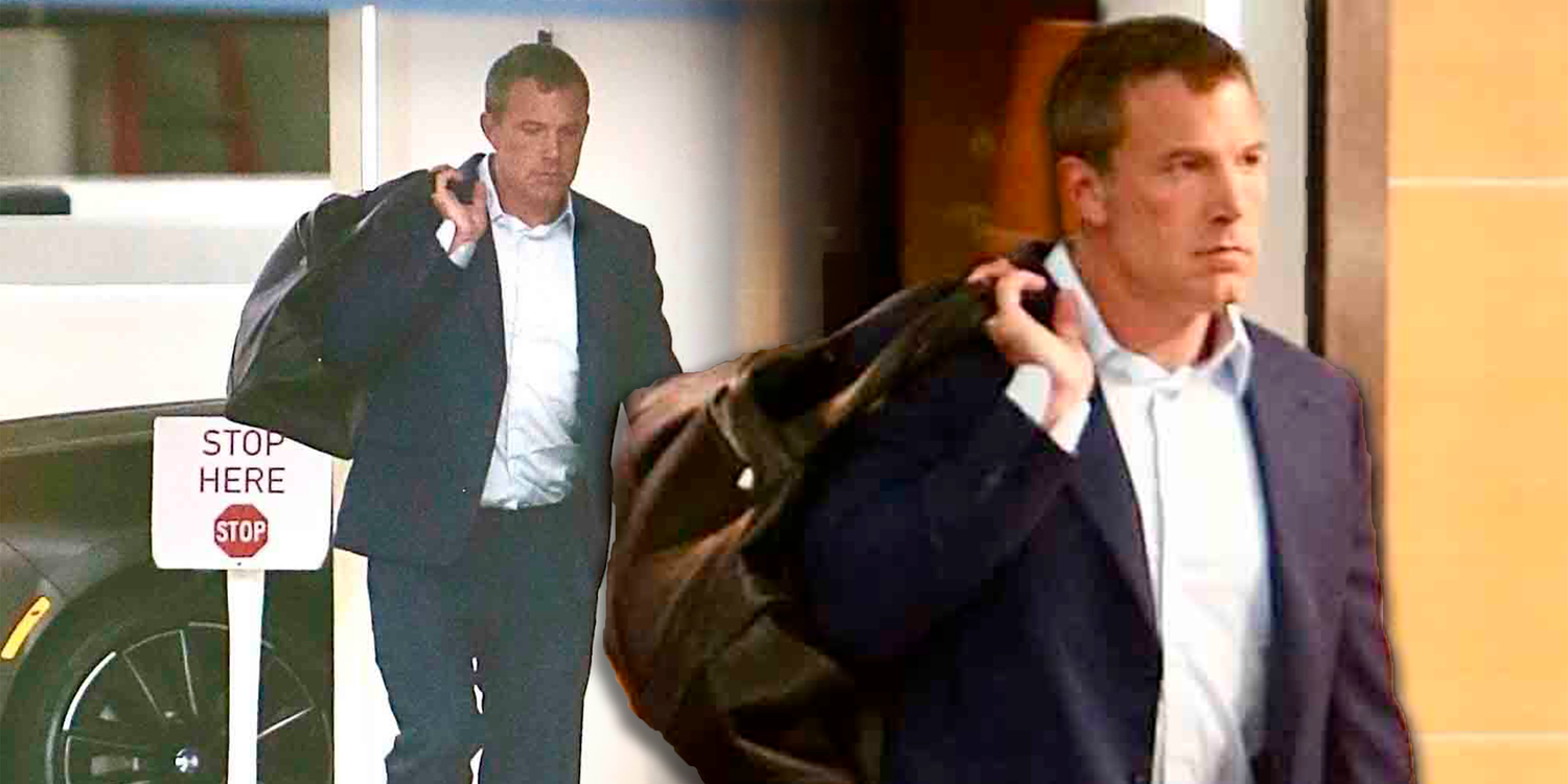 Affleck packt seine Sachen.