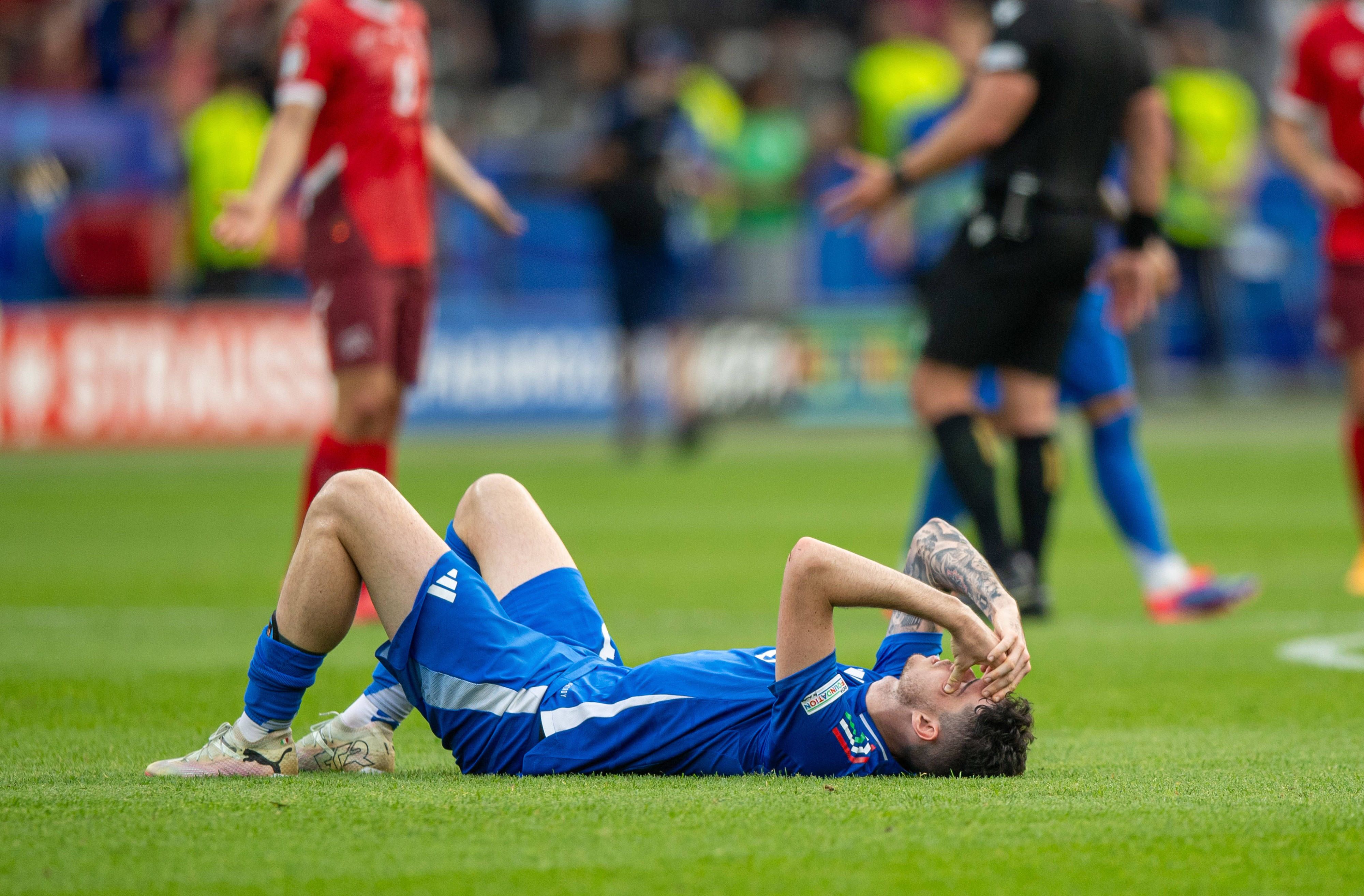 Italien ist am Boden