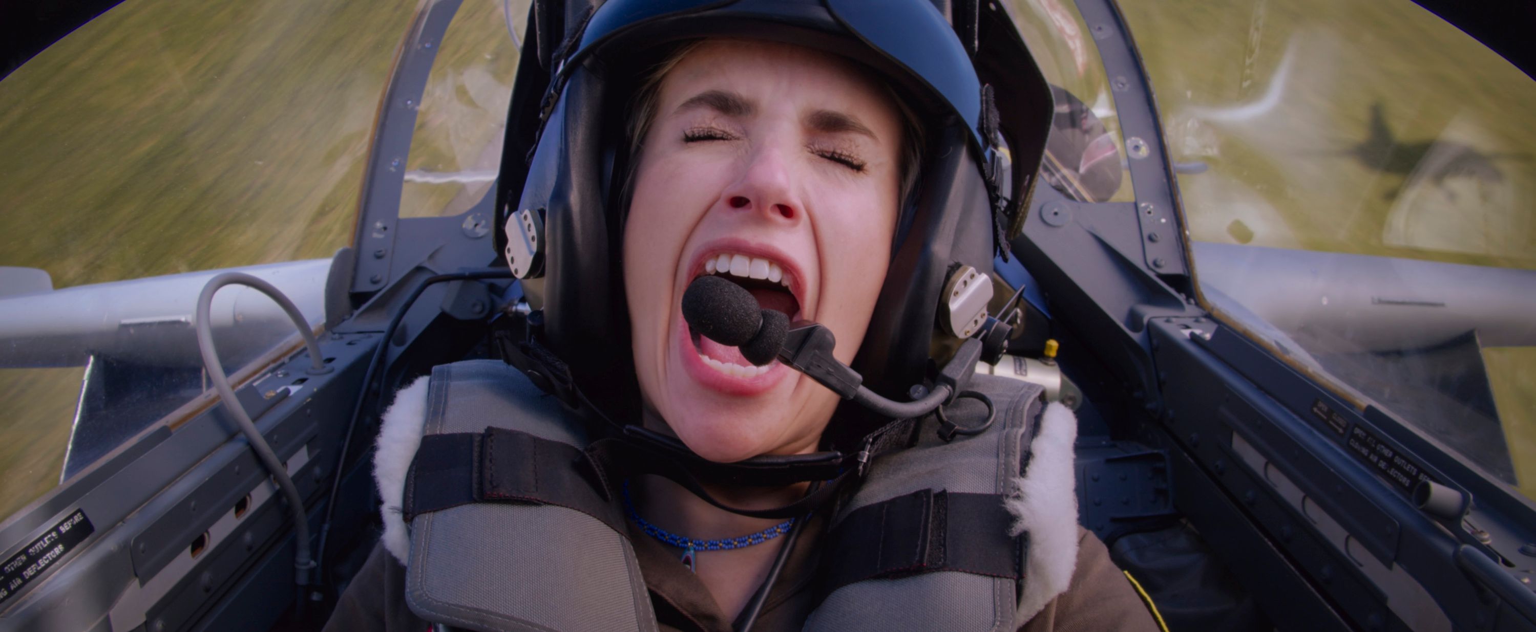 Kreischalarm im Cockpit.