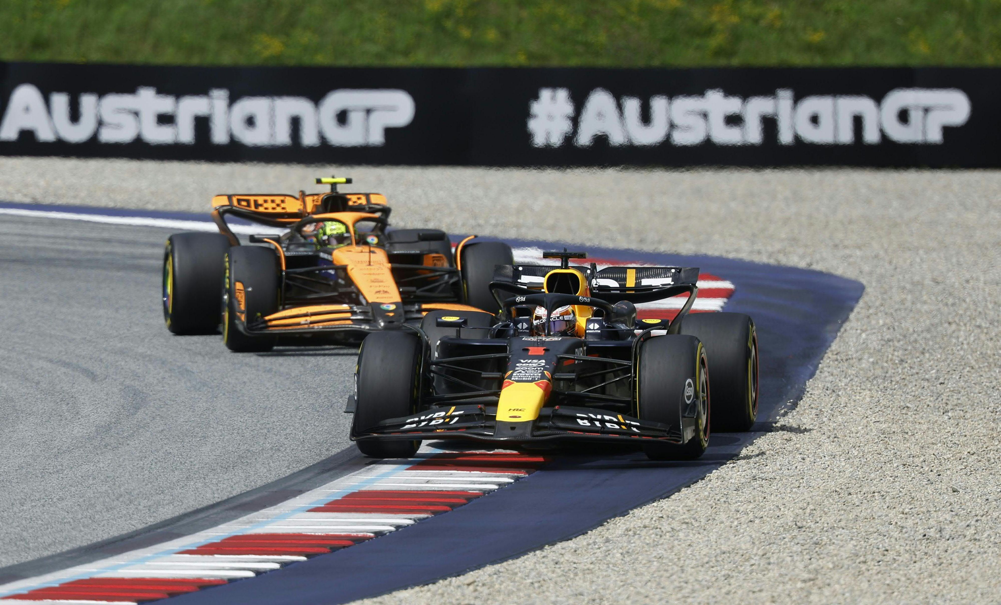 Lando Norris war nach den Rennen gefrustet wegen des Unfalls mit Max Verstappen.