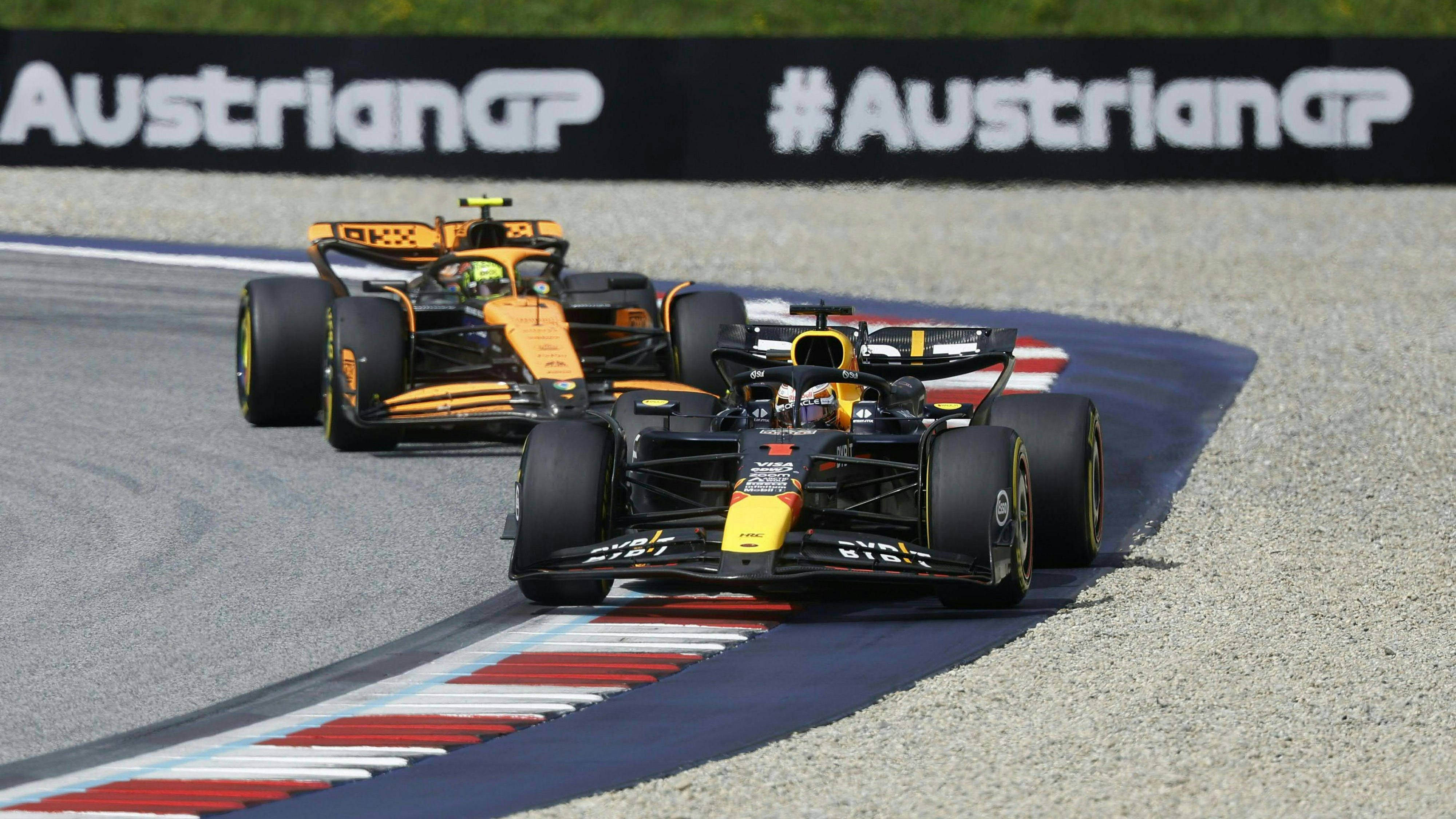 Lando Norris war nach den Rennen gefrustet wegen des Unfalls mit Max Verstappen.