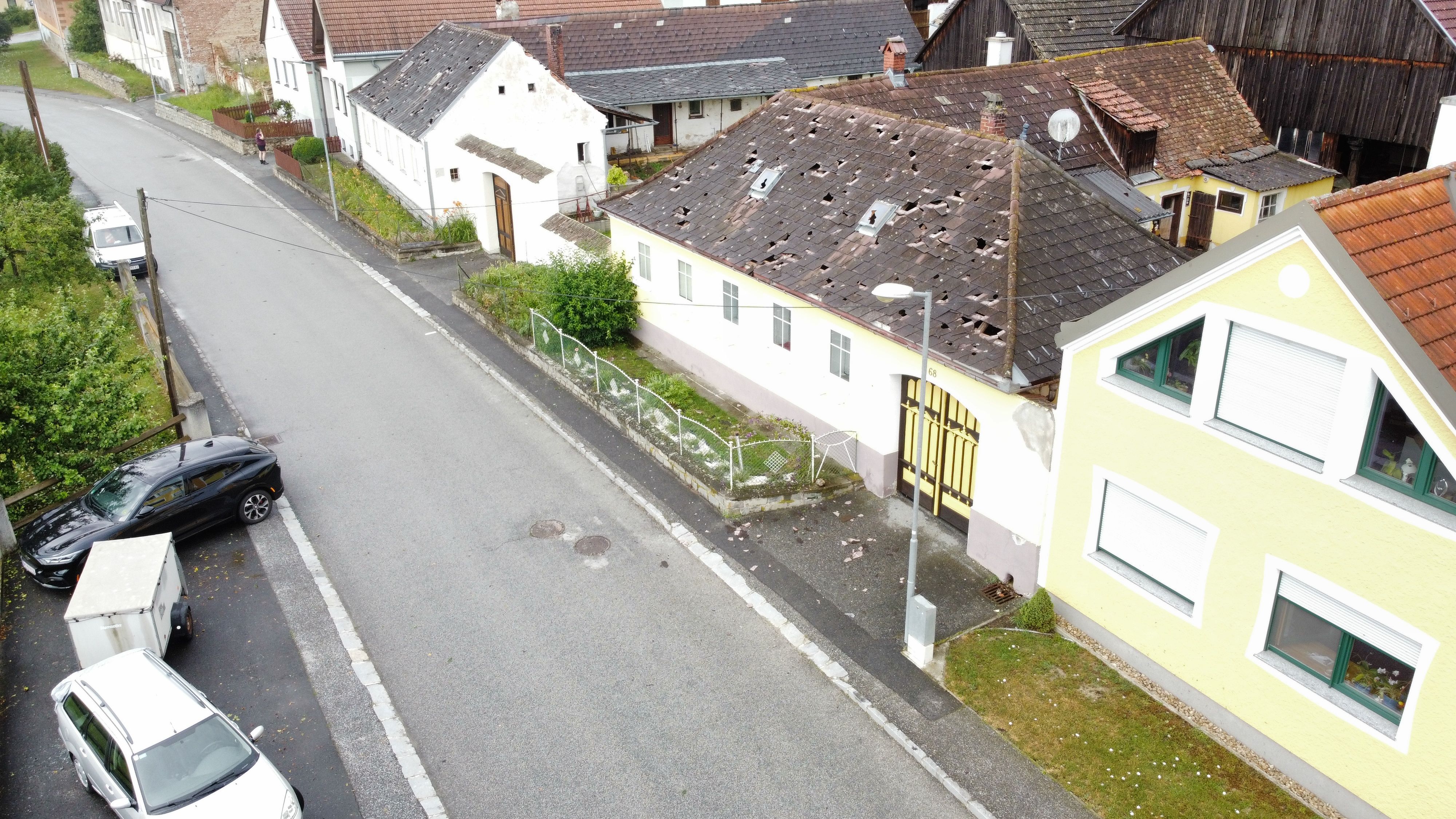 Schweres Hagelunwetter im Waldviertel