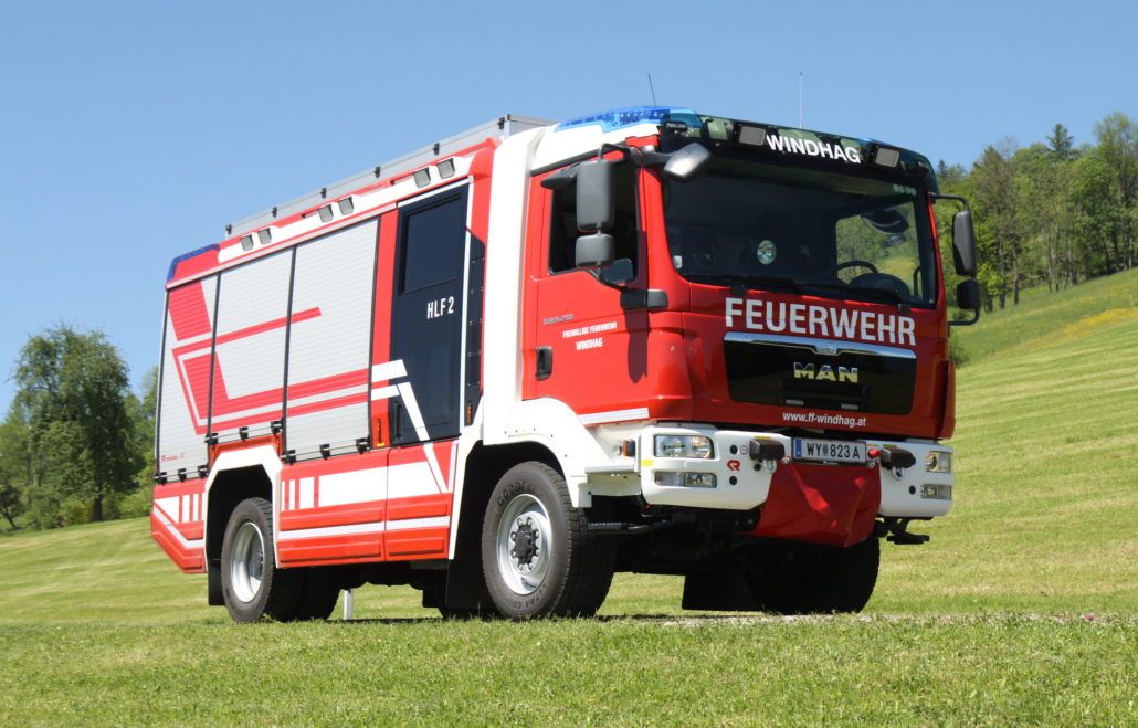 Symbolbild eines Feuerwehrautos