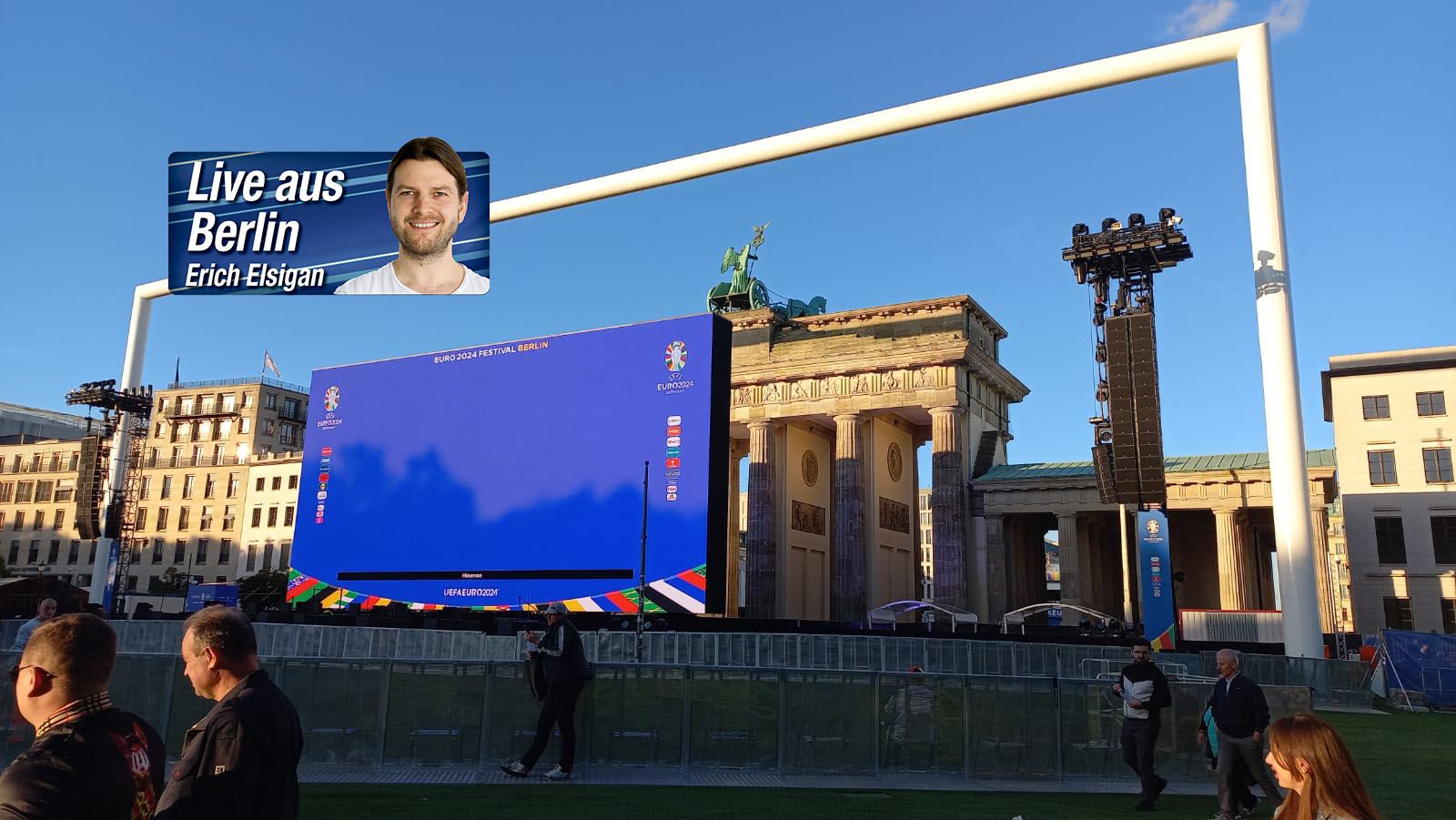 Heute.at - Berlin sperrt für Österreich-Match die Fanzone auf