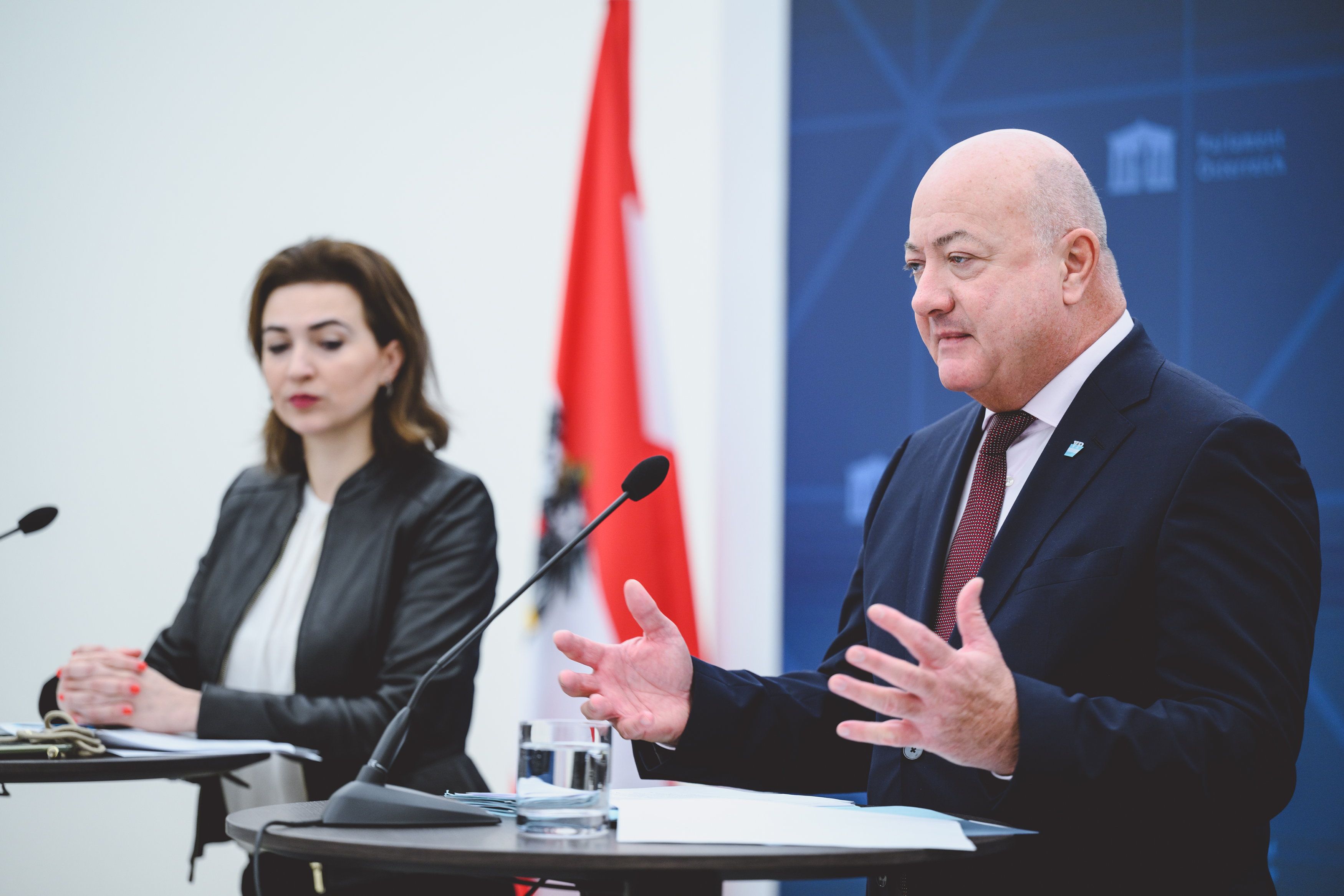 Justizministerin Alma Zadic und Christian Stocker hatten auch schon einmal ein besseres Verhältnis zueinander. 