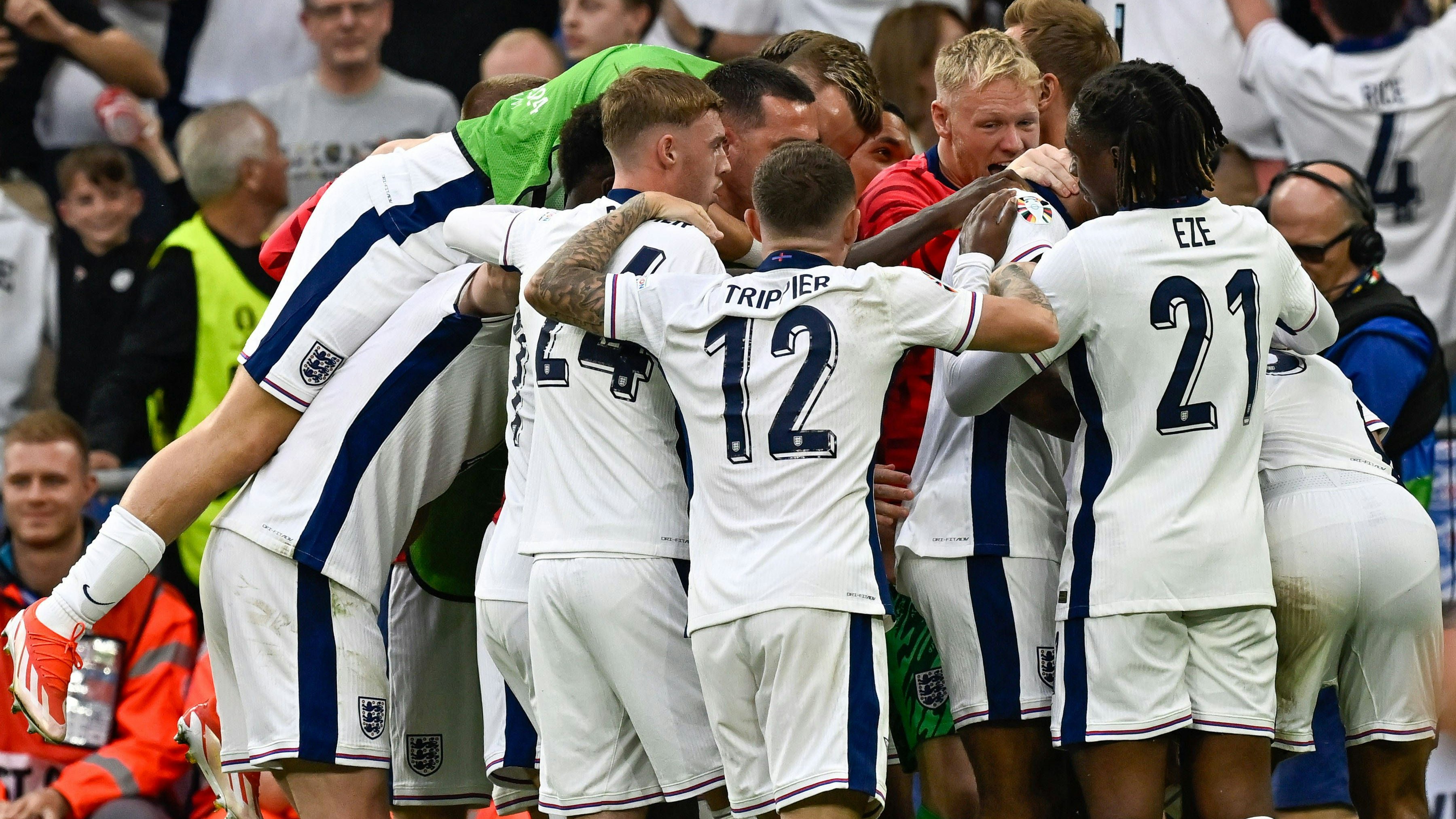 Bei den Engländern war die Freude riesig.