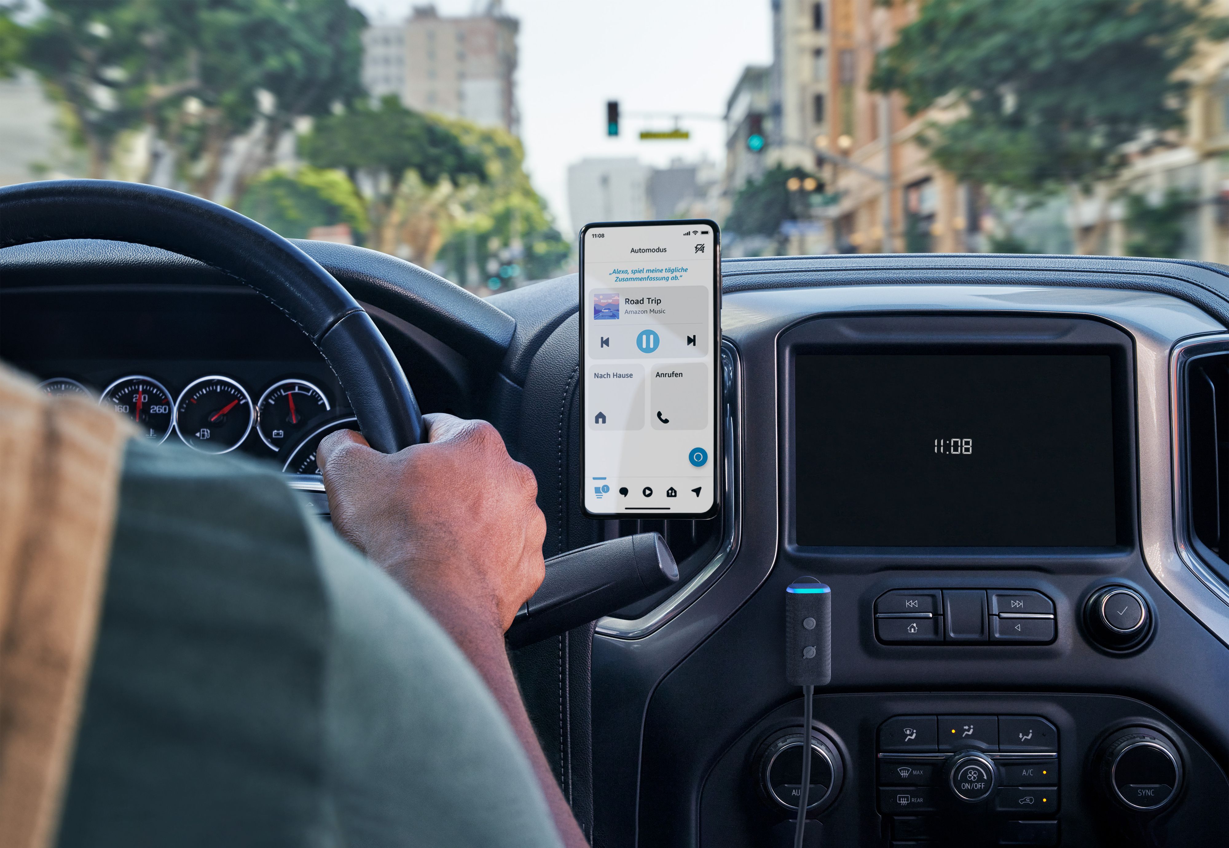 Alexa im Wagen? Amazon Echo Auto macht es möglich.