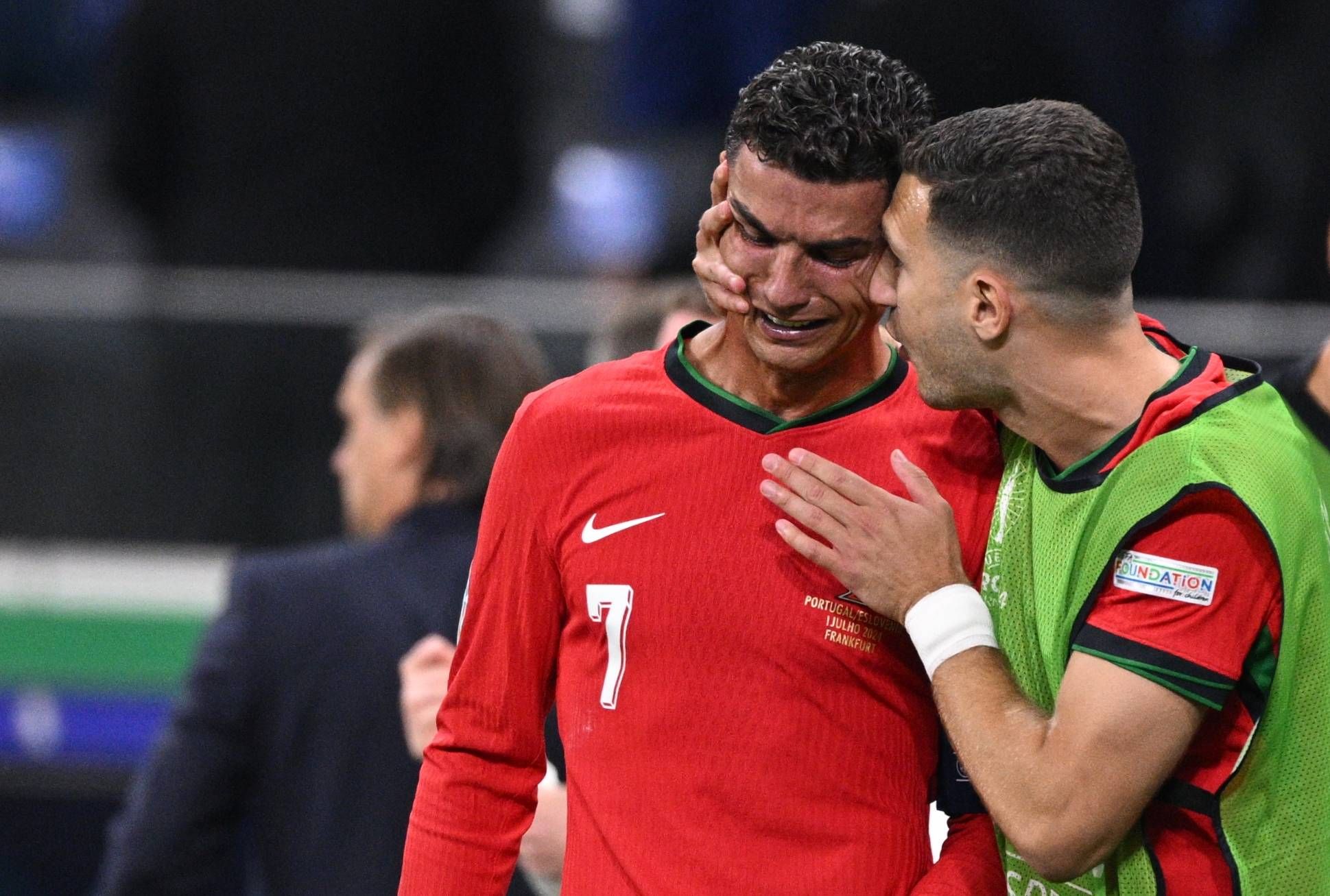 Cristiano Ronaldo war untröstlich.