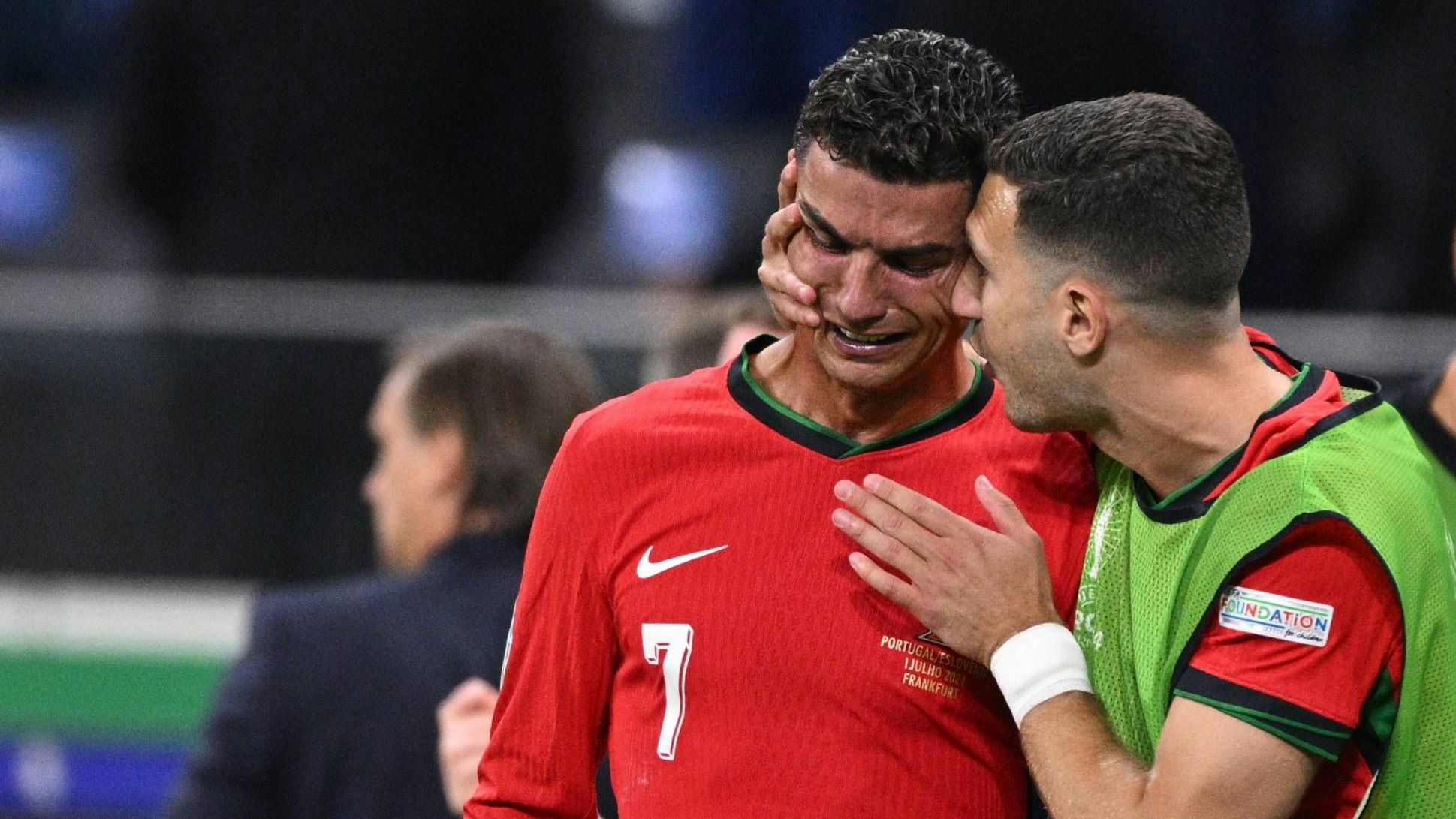 Cristiano Ronaldo war untröstlich.