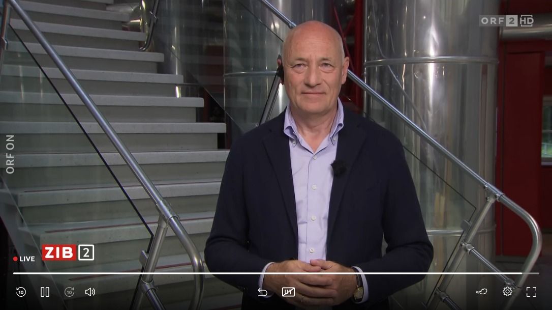 Der ehemalige österreichische Botschafter in den USA, Martin Weiss, in der ORF-