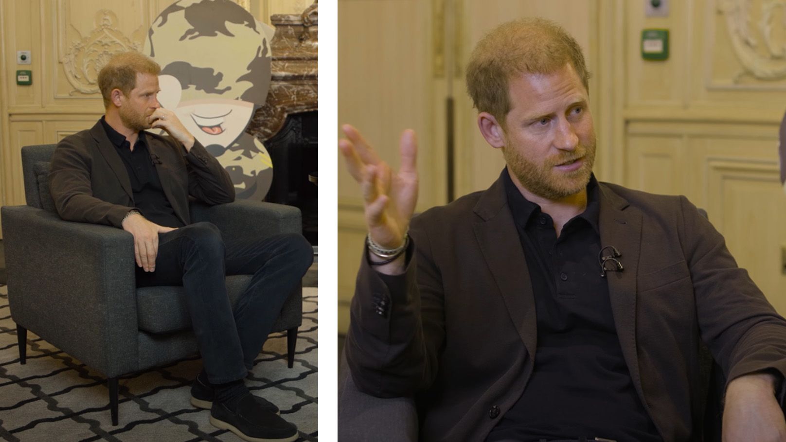 Prinz Harry spricht über den Tod seiner Mutter Diana.